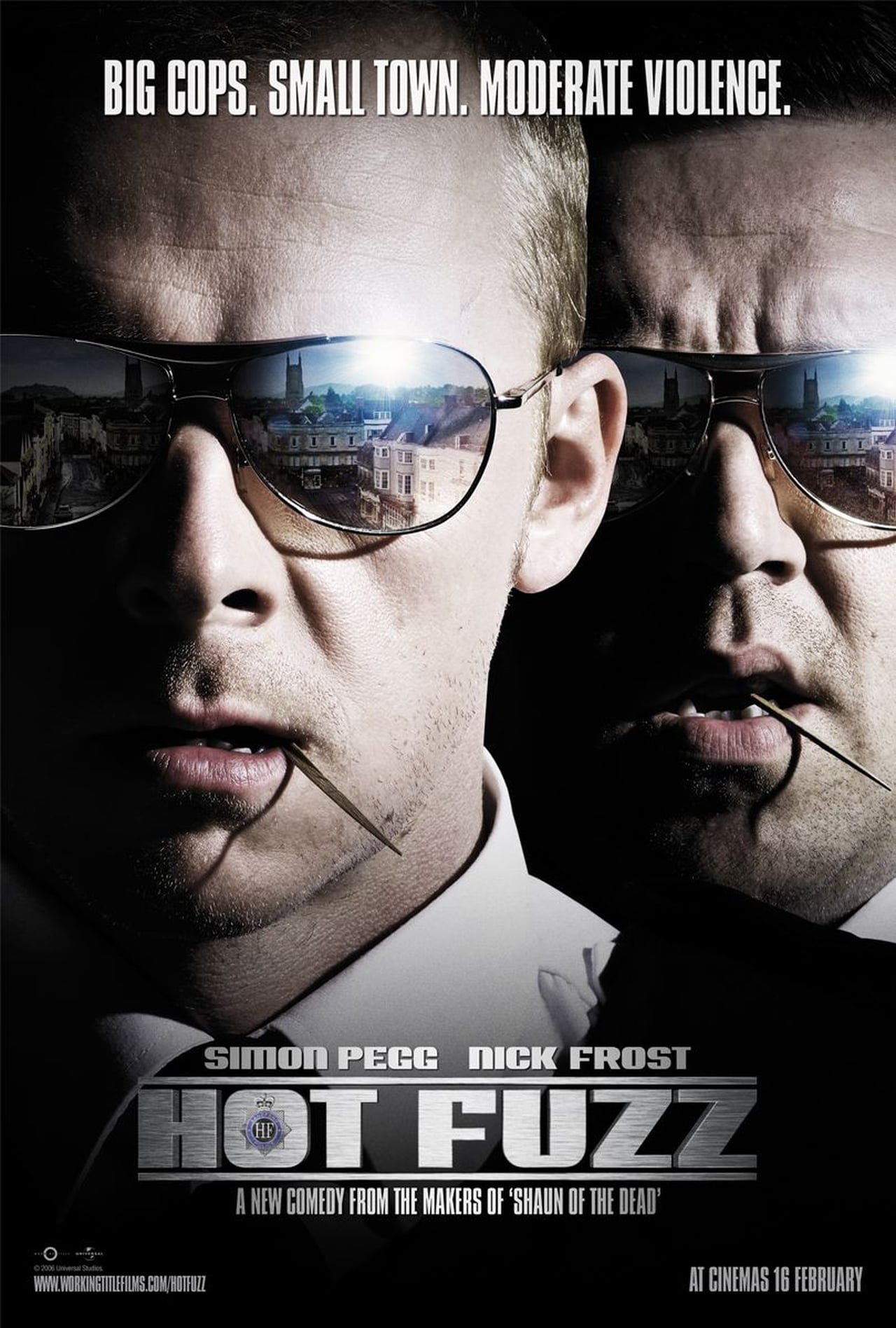 Hot Fuzz (2007) 384Kbps 23.976Fps 48Khz 5.1Ch DVD Turkish Audio TAC