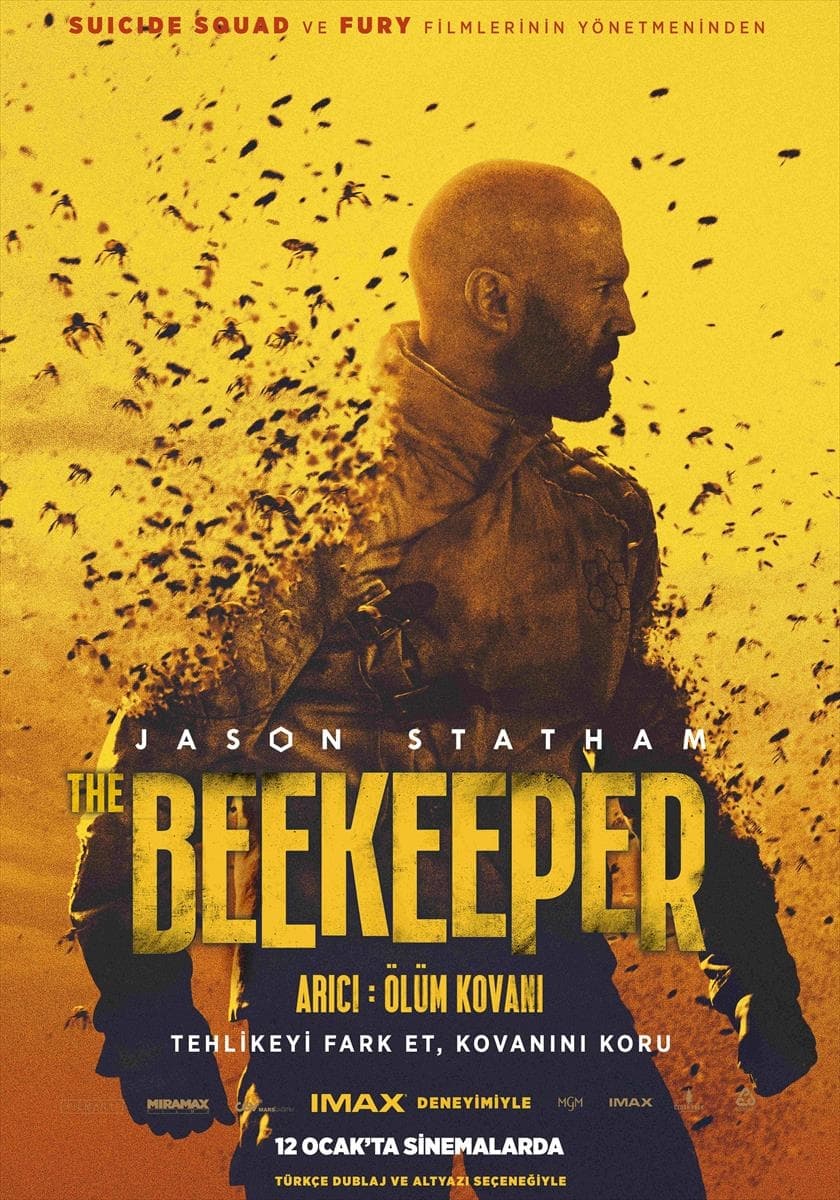 The Beekeeper (2024) 224Kbps 23.976Fps 48Khz 2.0Ch AMZN Turkish Audio TAC