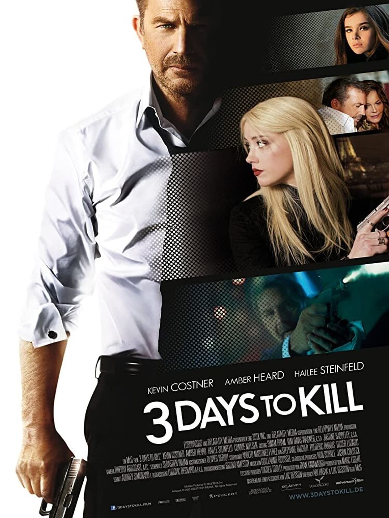 3 Days to Kill (2014) Extended Cut 192Kbps 23.976Fps 48Khz 2.0Ch DVD Turkish Audio TAC