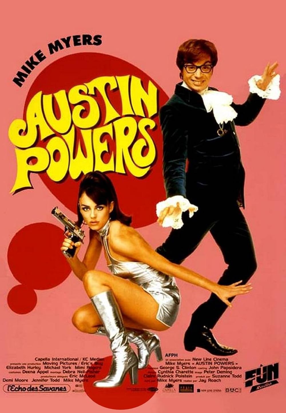 Austin Powers: International Man of Mystery (1997) Theatrical Cut 448Kbps 23.976Fps 48Khz 5.1Ch BluRay Turkish Audio TAC