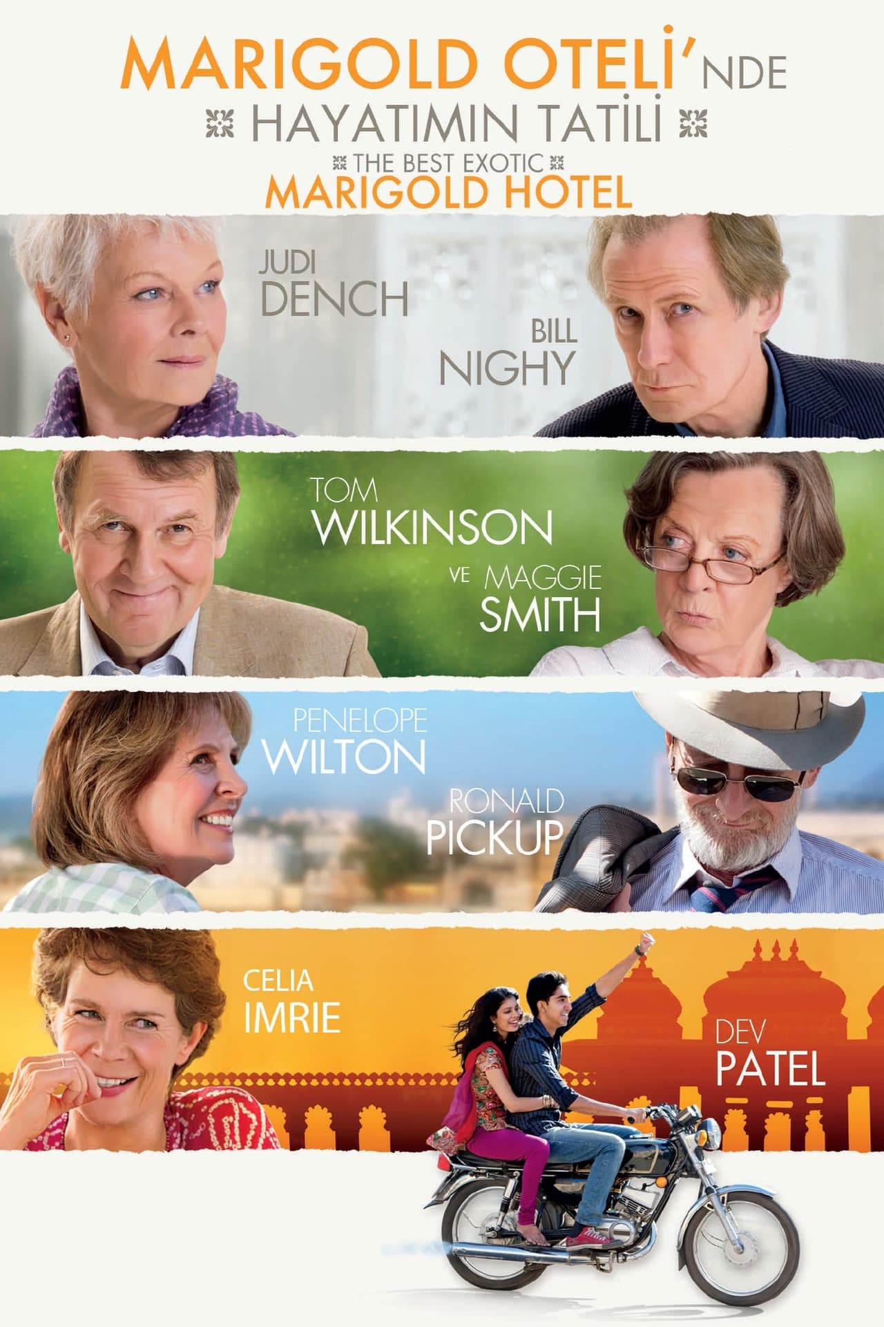 The Best Exotic Marigold Hotel (2011) 224Kbps 23.976Fps 48Khz 2.0Ch BluRay Turkish Audio TAC