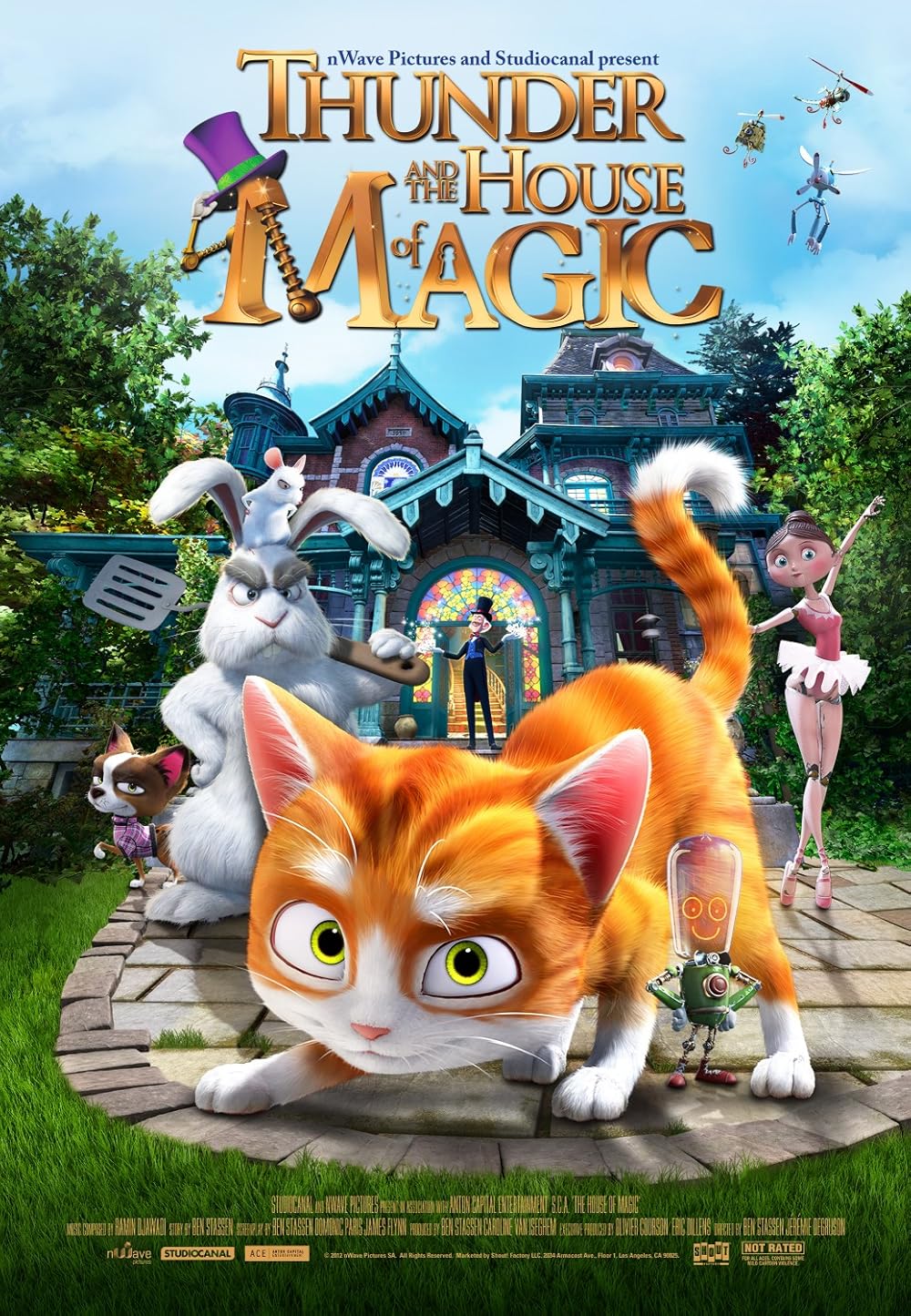 The House of Magic (2013) 2177Kbps 23.976Fps 48Khz BluRay DTS-HD MA 5.1Ch Turkish Audio TAC