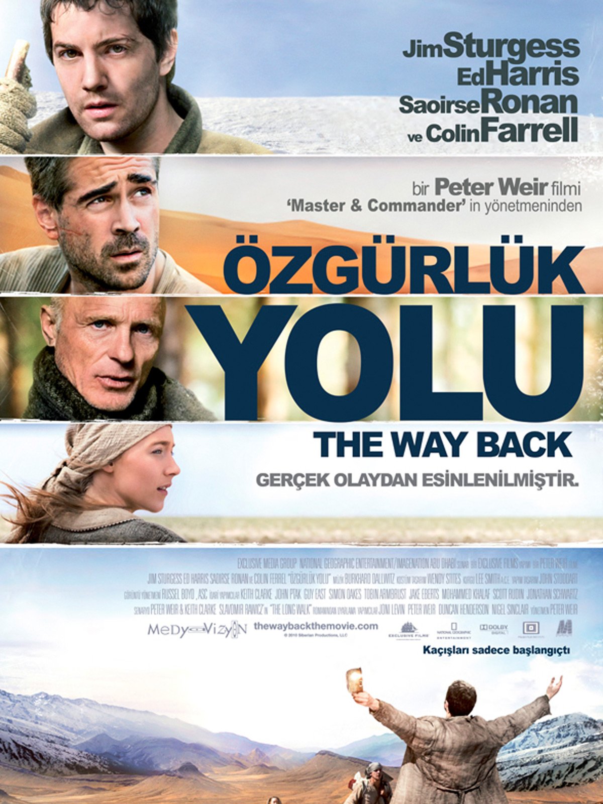 The Way Back (2010) 192Kbps 23.976Fps 48Khz 2.0Ch DVD Turkish Audio TAC