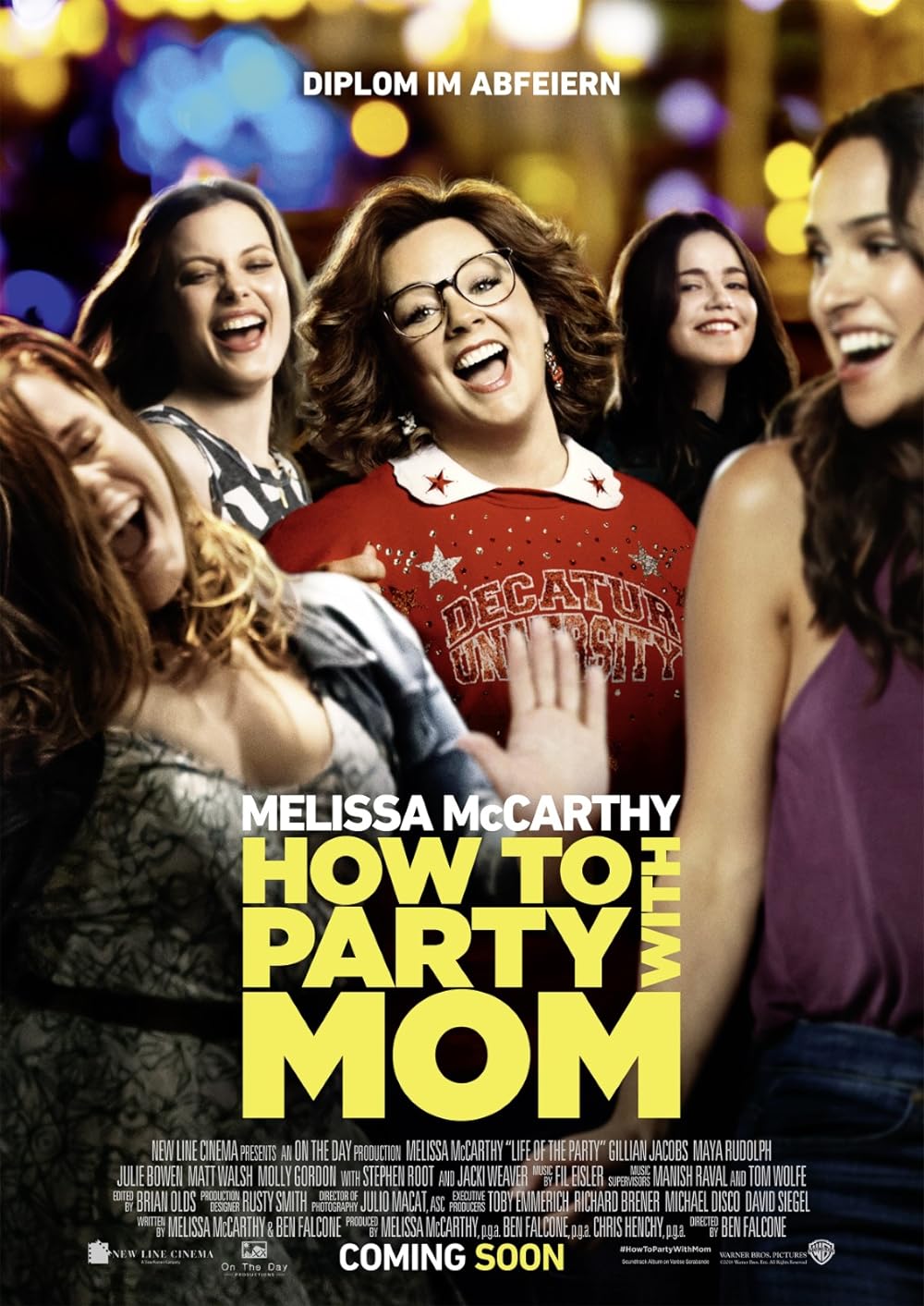 Life of the Party (2018) 128Kbps 23.976Fps 48Khz 2.0Ch DD+ NF E-AC3 Turkish Audio TAC
