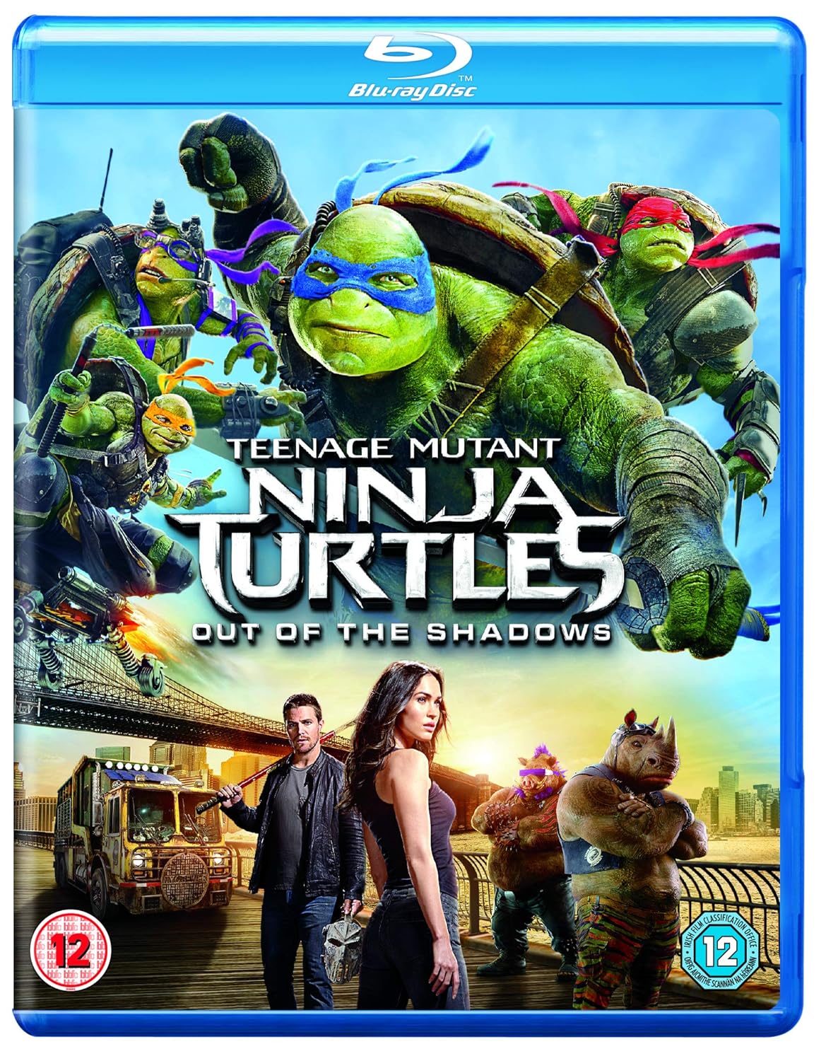 Teenage Mutant Ninja Turtles: Out of the Shadows (2016) 448Kbps 23.976Fps 48Khz 5.1Ch BluRay Turkish Audio TAC