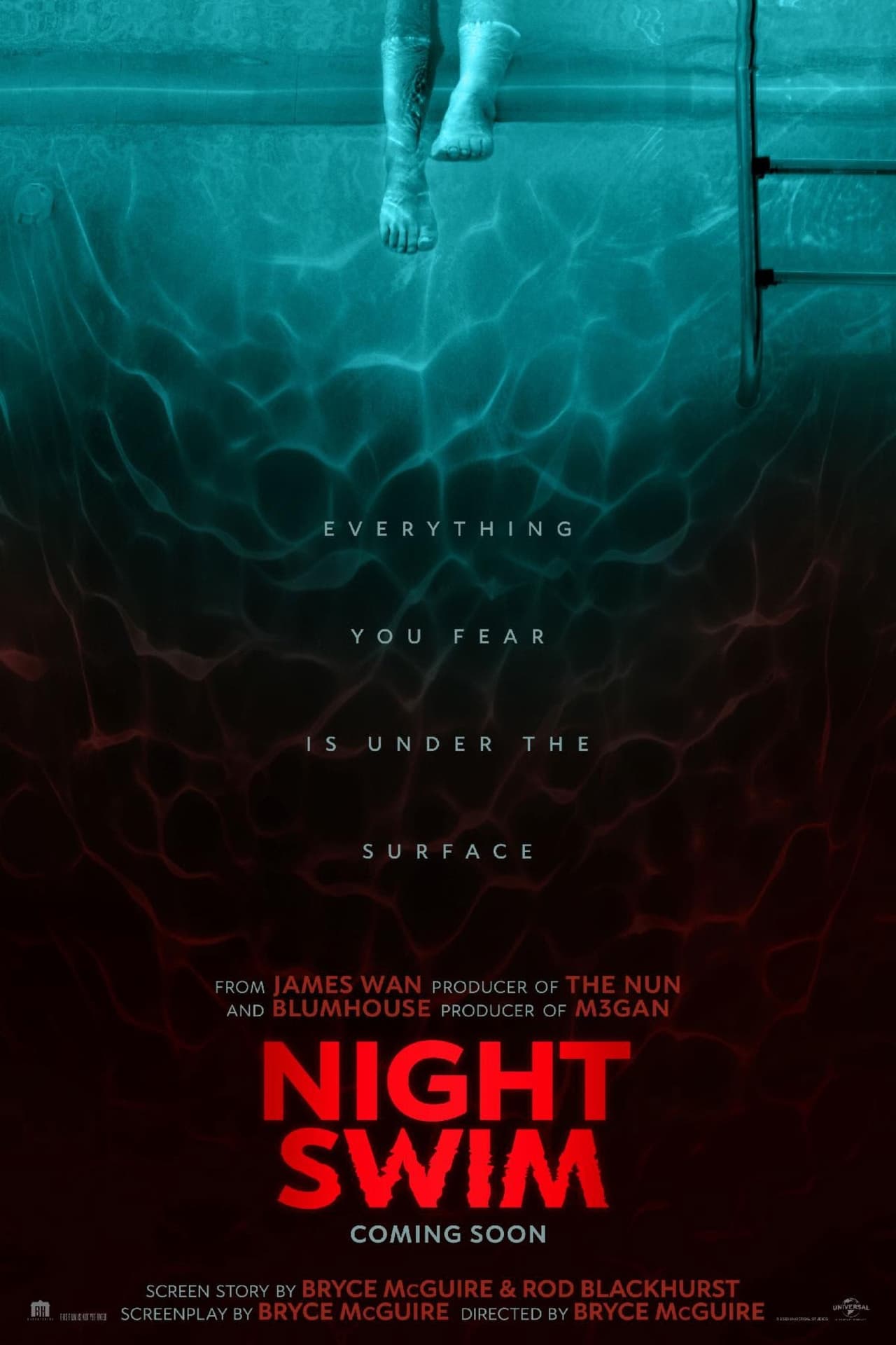 Night Swim (2024) 640Kbps 23.976Fps 48Khz 5.1Ch DD+ AMZN E-AC3 Turkish Audio TAC