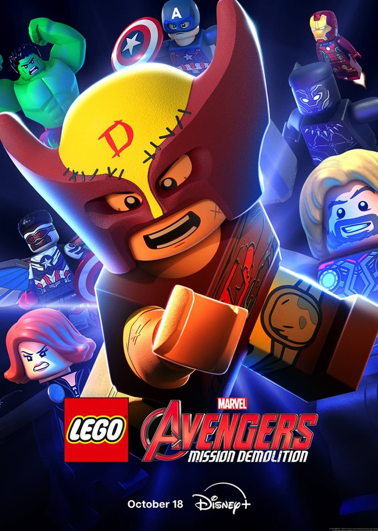 Lego Marvel Avengers: Mission Demolition (2024) 256Kbps 24Fps 48Khz 5.1Ch Disney+ DD+ E-AC3 Turkish Audio TAC