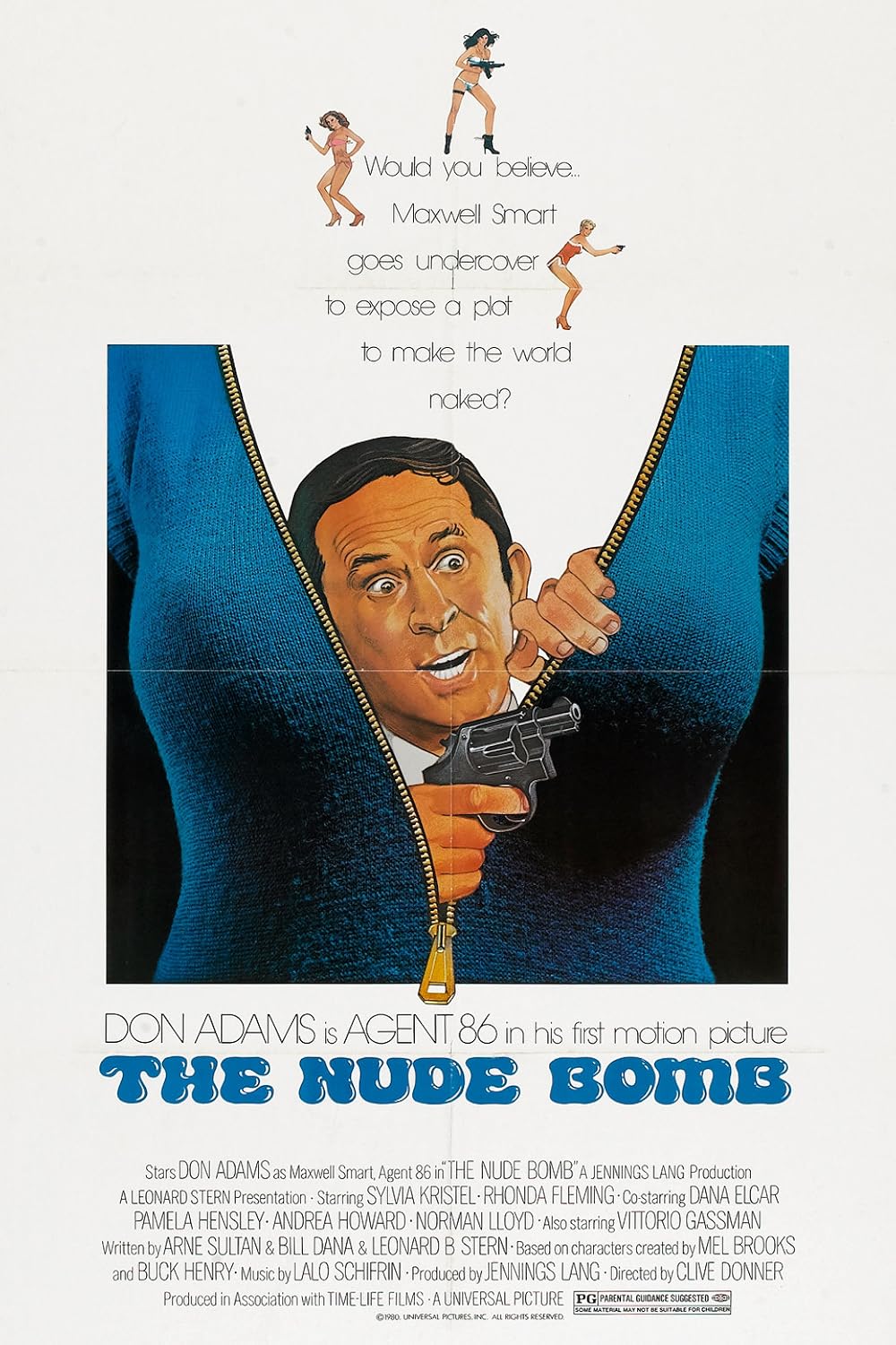 The Nude Bomb (1980) 224Kbps 23.976Fps 48Khz 2.0Ch VCD Turkish Audio TAC