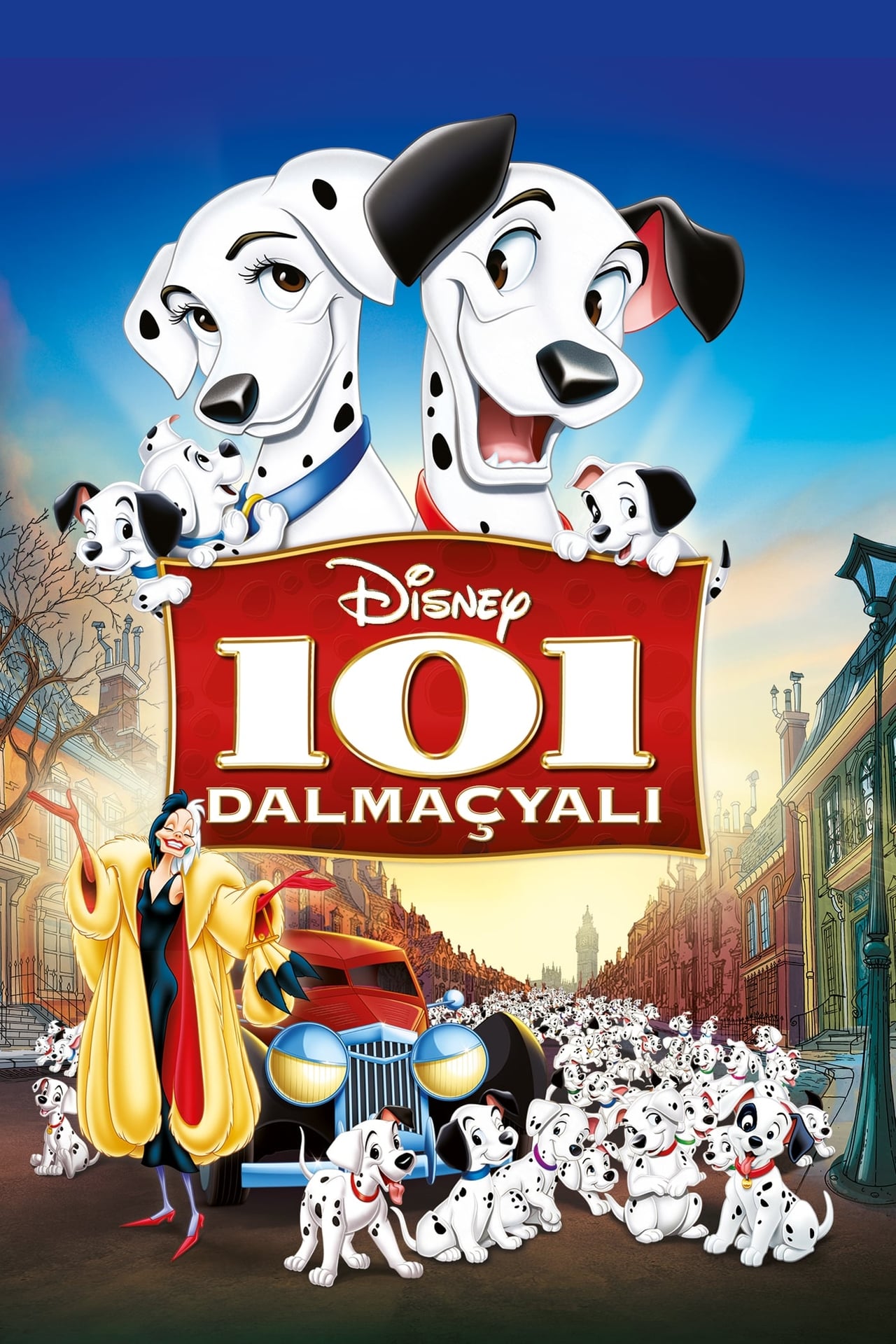 One Hundred and One Dalmatians (1961) 256Kbps 23.976Fps 48Khz 5.1Ch Disney+ DD+ E-AC3 Turkish Audio TAC