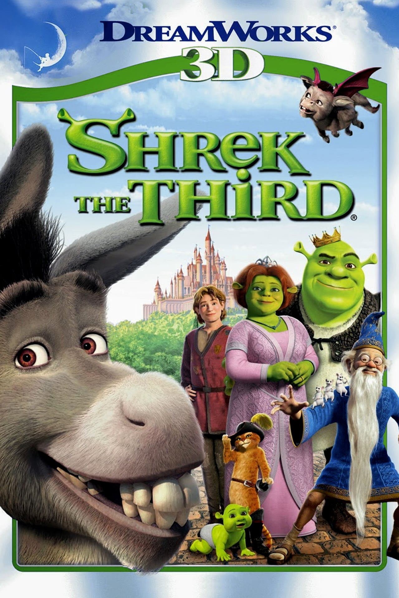 Shrek the Third (2007) 640Kbps 23.976Fps 48Khz 5.1Ch 3D BluRay Turkish Audio TAC