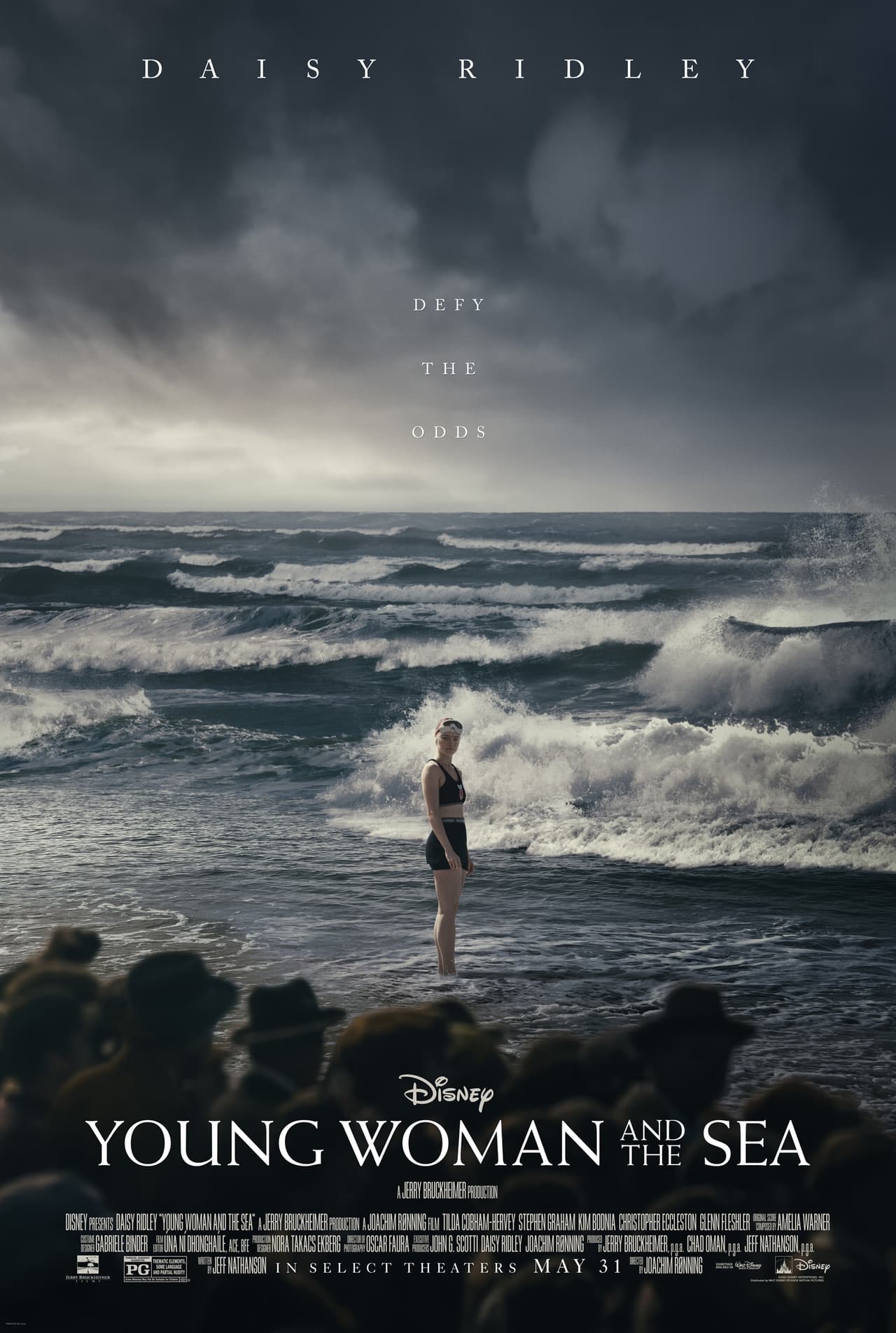 Young Woman and the Sea (2024) 256Kbps 24Fps 48Khz 5.1Ch Disney+ DD+ E-AC3 Turkish Audio TAC