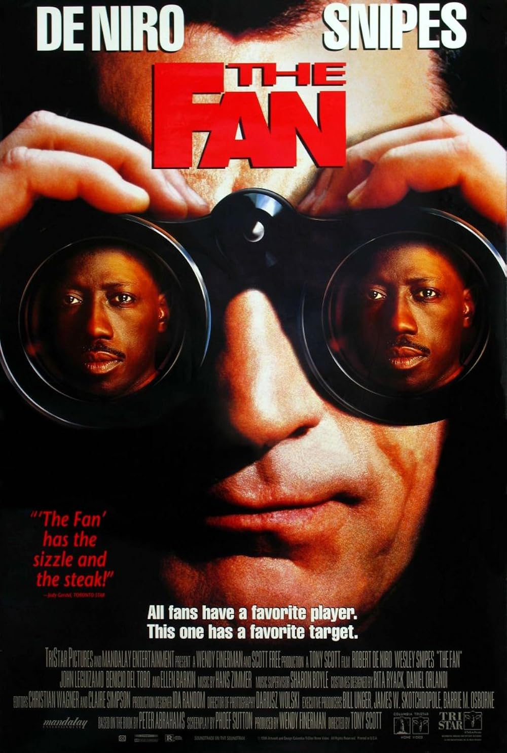 The Fan (1996) 224Kbps 23.976Fps 48Khz 2.0Ch VCD Turkish Audio TAC