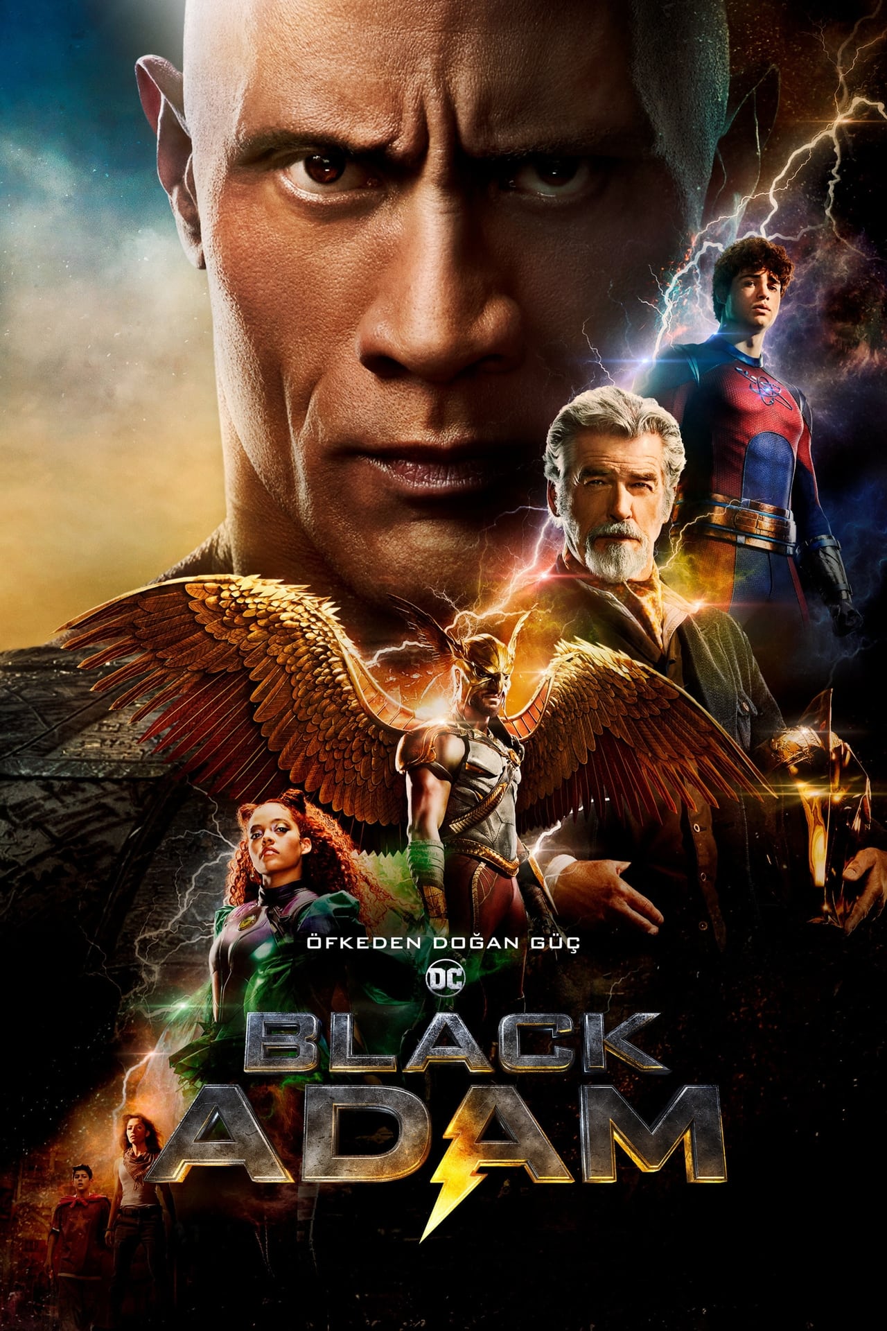 Black Adam (2022) 640Kbps 23.976Fps 48Khz 5.1Ch DD+ NF E-AC3 Turkish Audio TAC