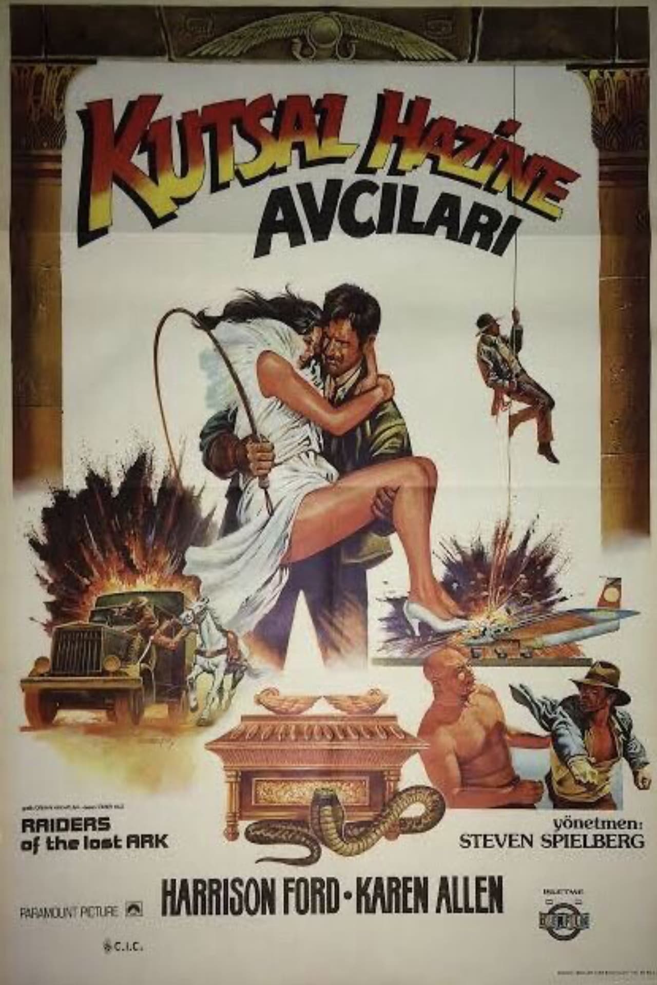 Indiana Jones and the Raiders of the Lost Ark (1981) 128Kbps 23.976Fps 48Khz 2.0Ch DD+ NF E-AC3 Turkish Audio TAC