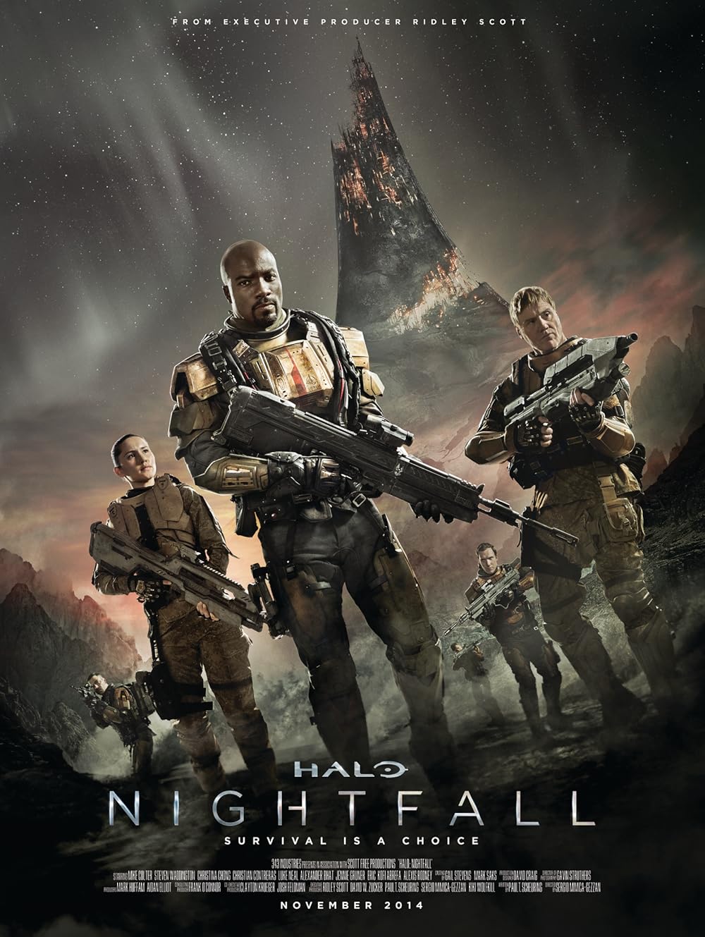 Halo: Nightfall (2014) 192Kbps 23.976Fps 48Khz 2.0Ch DigitalTV Turkish Audio TAC