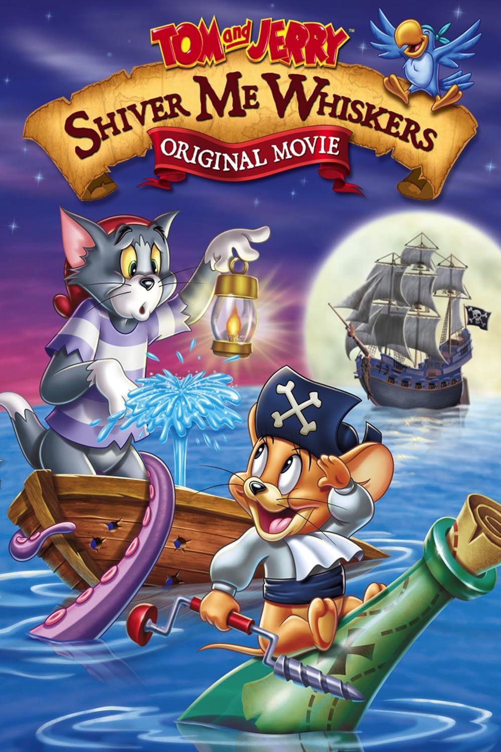 Tom and Jerry in Shiver Me Whiskers (2006) 192Kbps 23.976Fps 48Khz 2.0Ch DVD Turkish Audio TAC