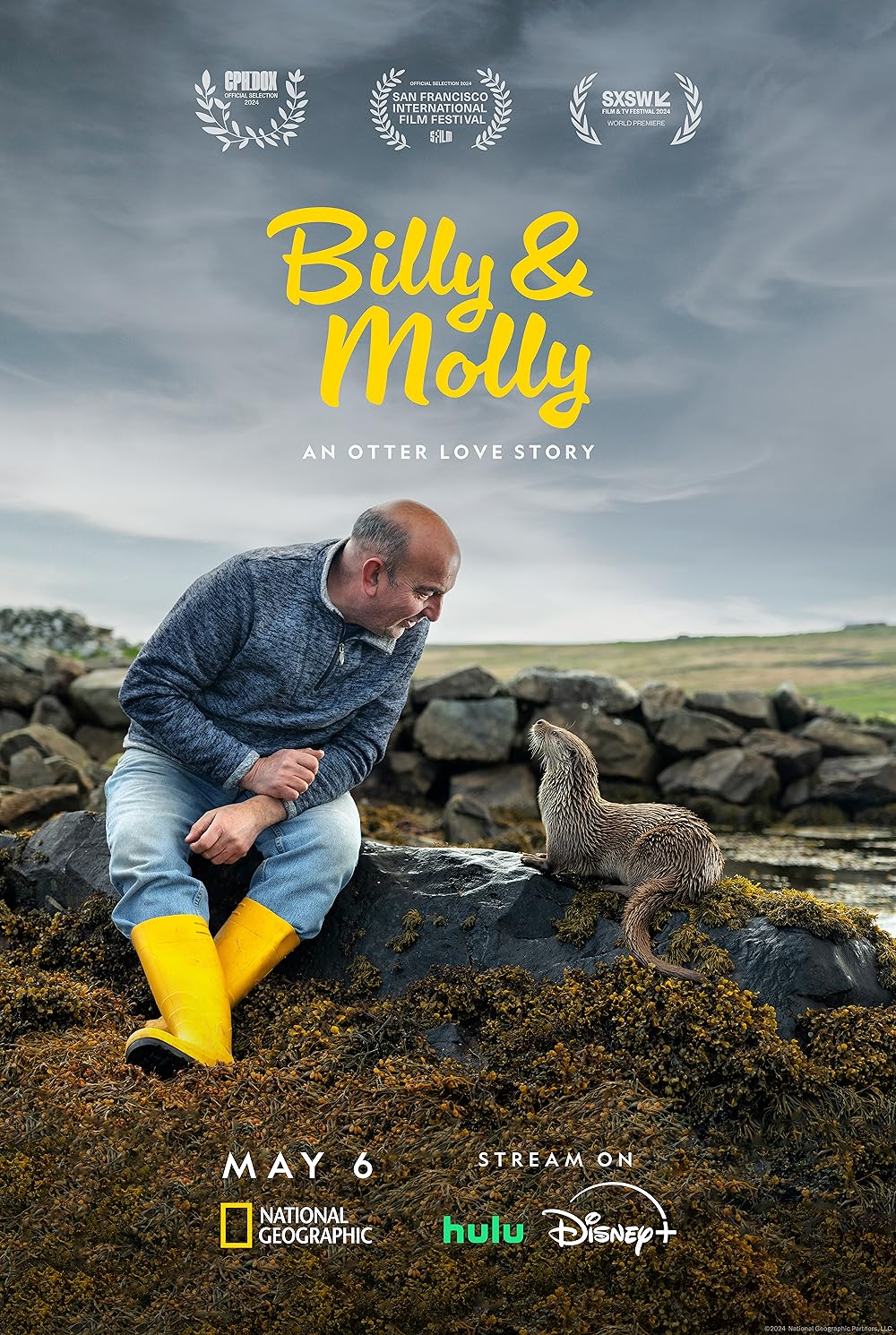 Billy & Molly: An Otter Love Story (2024) 128Kbps 23.976Fps 48Khz 2.0Ch Disney+ DD+ E-AC3 Turkish Audio TAC