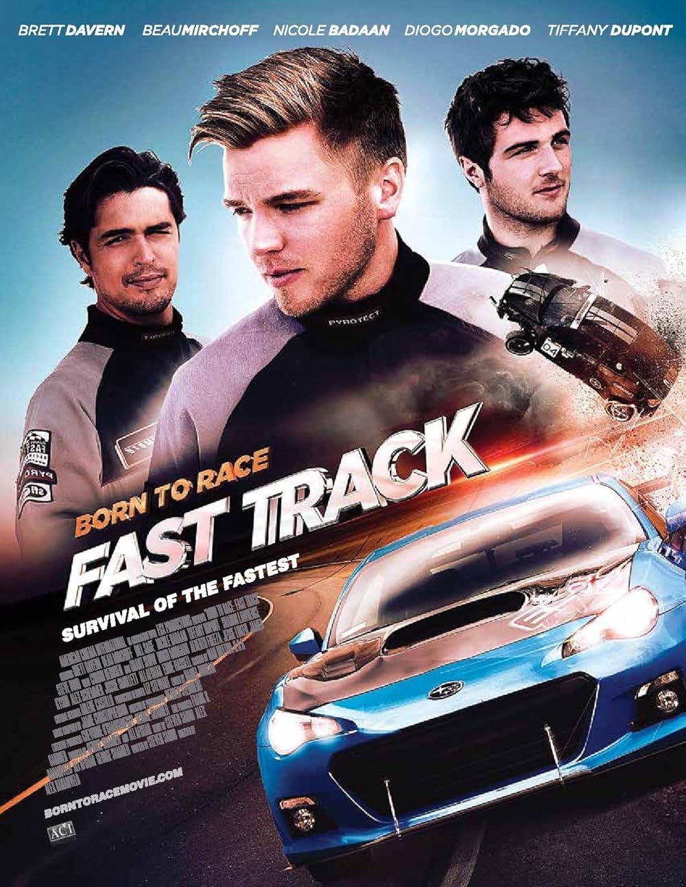 Born to Race: Fast Track (2014) 192Kbps 23.976Fps 48Khz 2.0Ch DVD Turkish Audio TAC