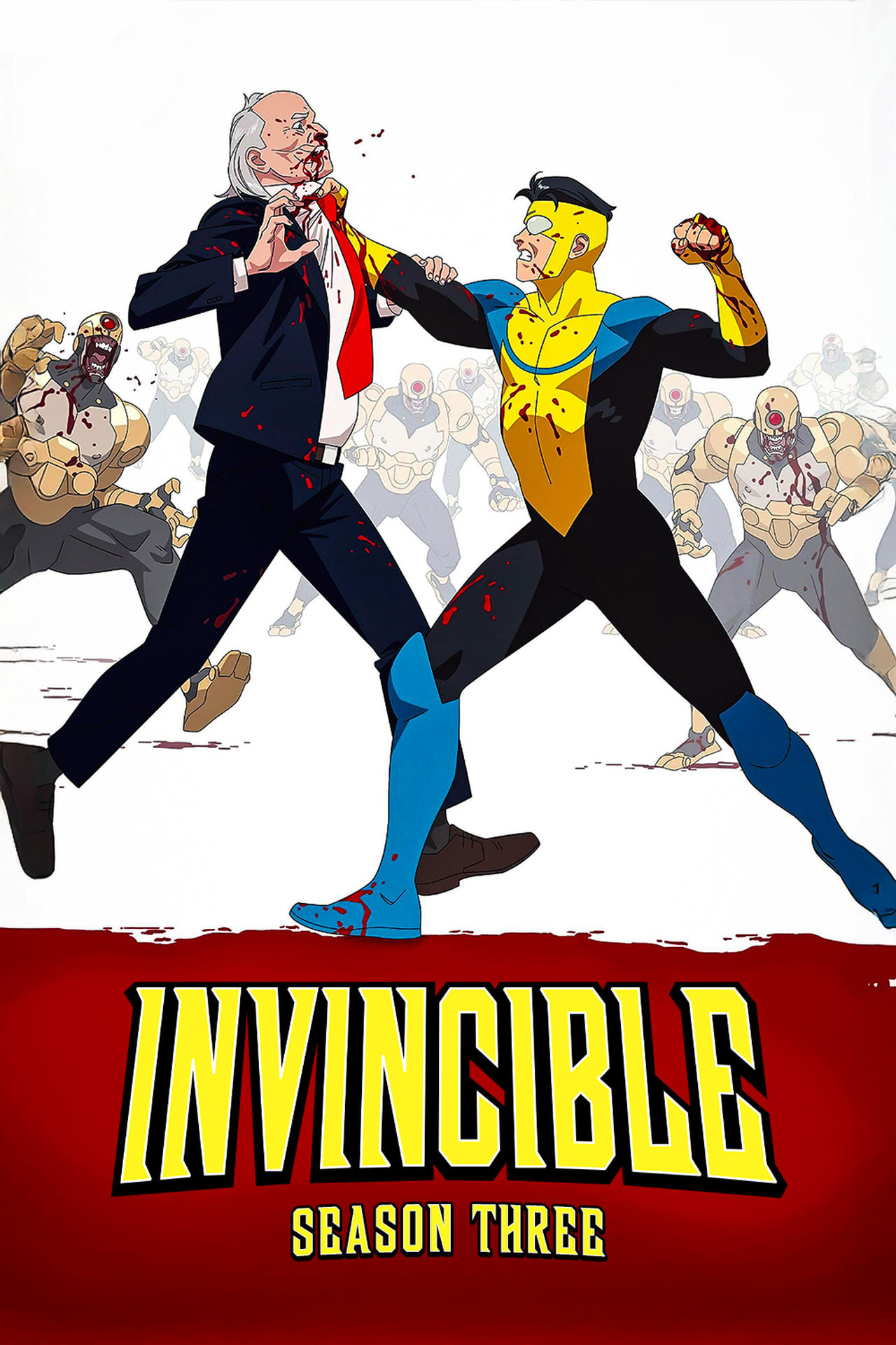 Invincible (2025) S3 EP01&EP08 640Kbps 23.976Fps 48Khz 5.1Ch DD+ AMZN E-AC3 Turkish Audio TAC