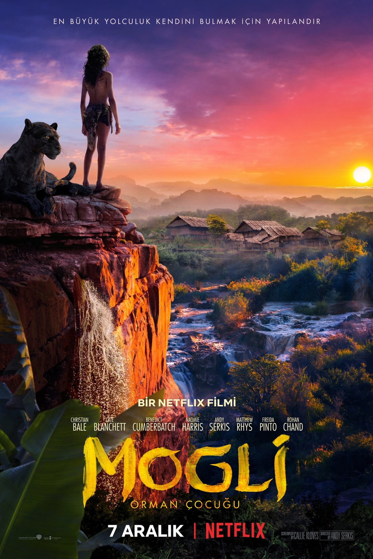 Mowgli: Legend of the Jungle (2018) 640Kbps 23.976Fps 48Khz 5.1Ch DD+ NF E-AC3 Turkish Audio TAC