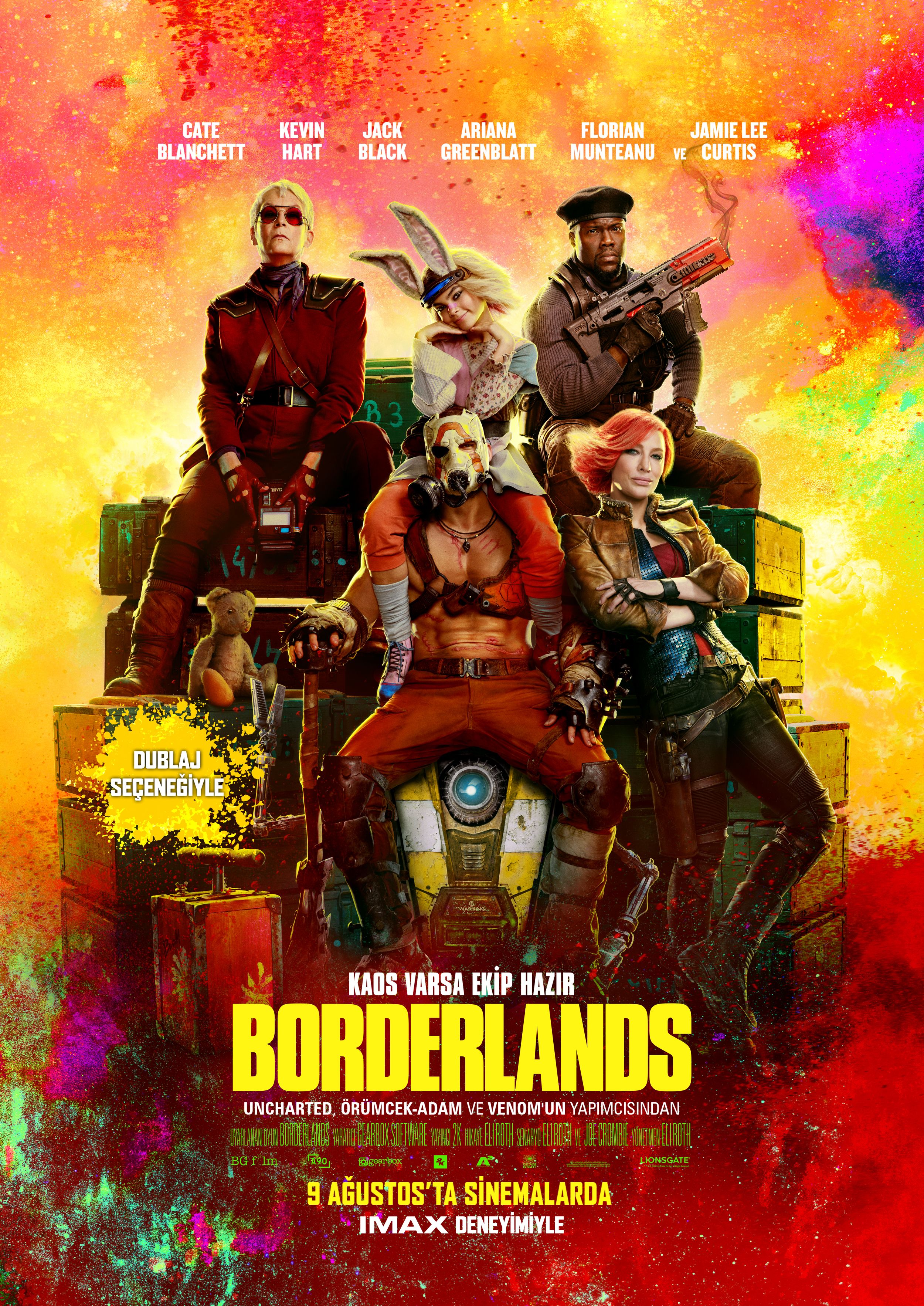 Borderlands (2024) 640Kbps 24Fps 48Khz 5.1Ch DD+ AMZN E-AC3 Turkish Audio TAC