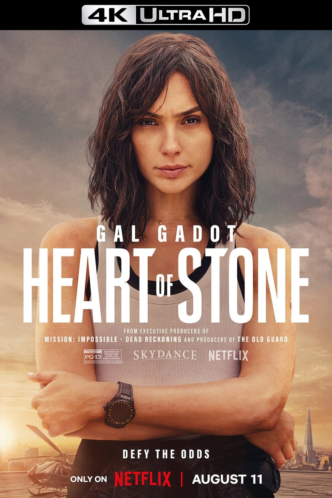 Heart of Stone (2023) 768Kbps 24Fps 48Khz 5.1Ch DD+ with Dolby Atmos NF E-AC3 Turkish Audio TAC