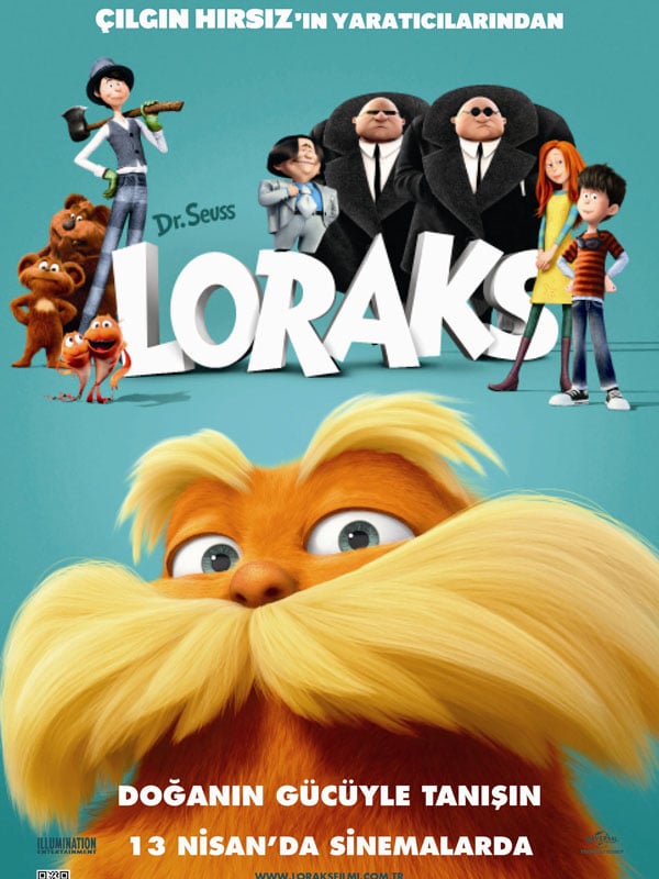 The Lorax (2012) 384Kbps 23.976Fps 48Khz 5.1Ch DVD Turkish Audio TAC