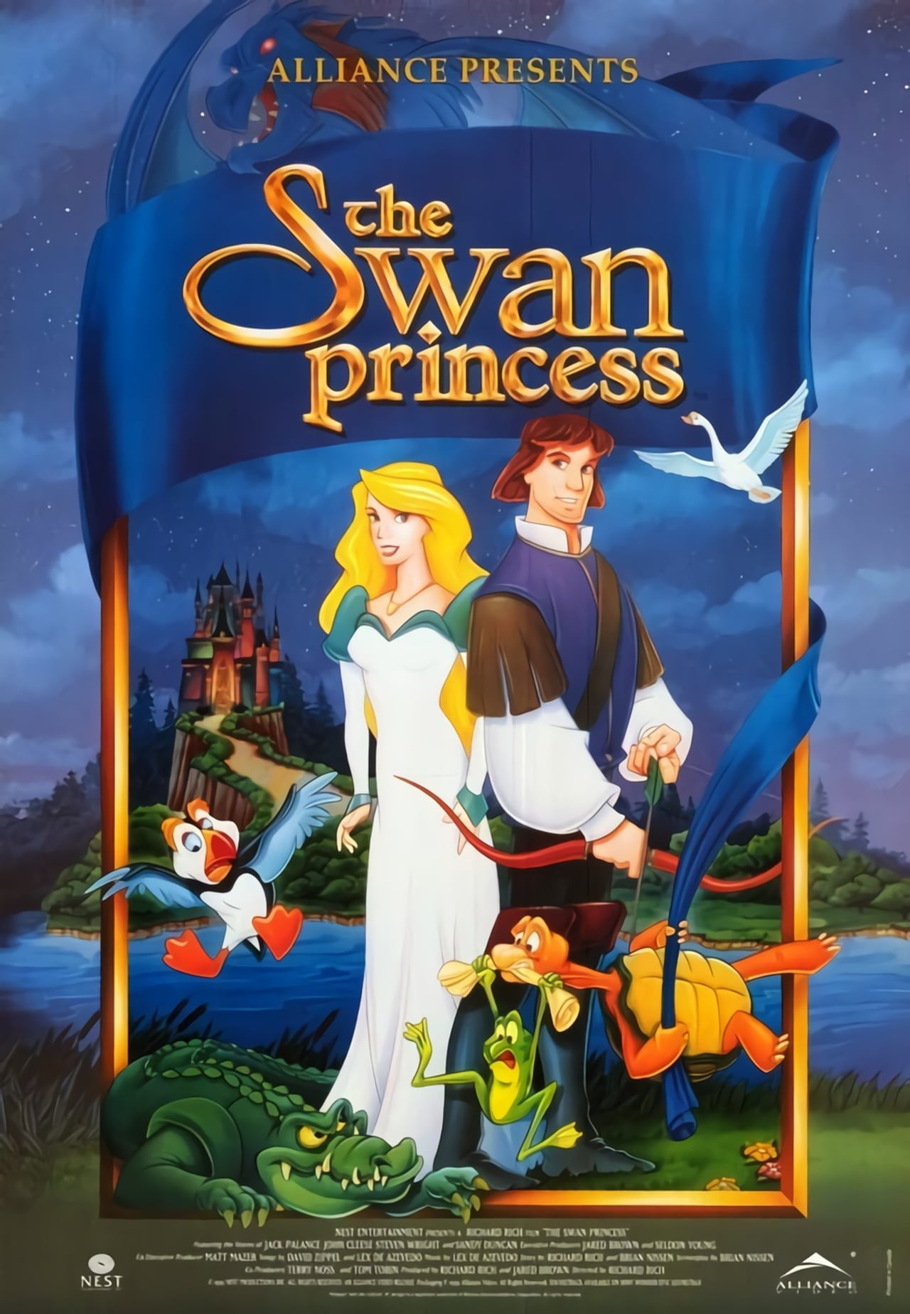 The Swan Princess (1994) 640Kbps 23.976Fps 48Khz 5.1Ch DD+ NF E-AC3 Turkish Audio TAC