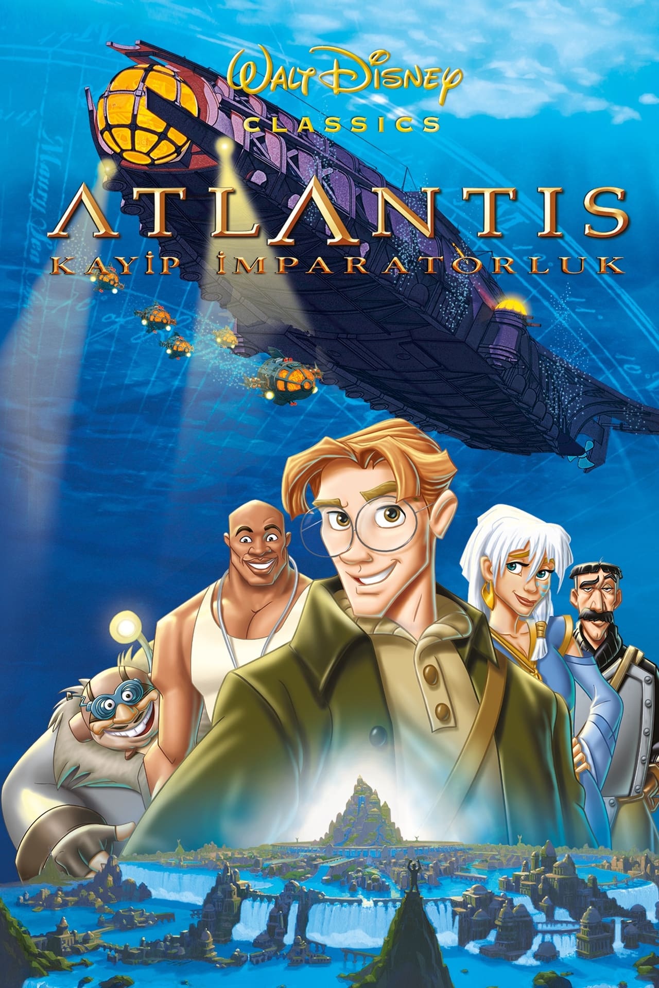Atlantis: The Lost Empire (2001) 256Kbps 23.976Fps 48Khz 5.1Ch Disney+ DD+ E-AC3 Turkish Audio TAC