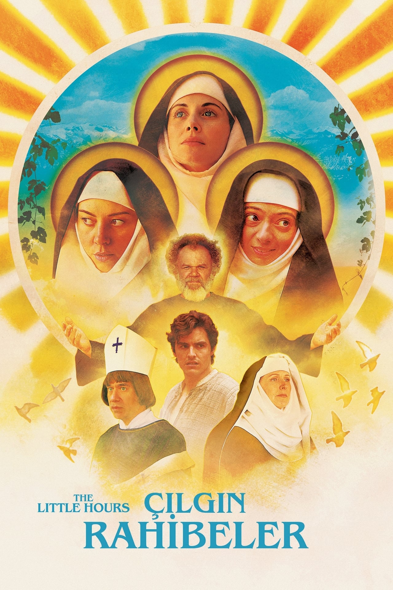 The Little Hours (2017) 640Kbps 23.976Fps 48Khz 5.1Ch DD+ NF E-AC3 Turkish Audio TAC