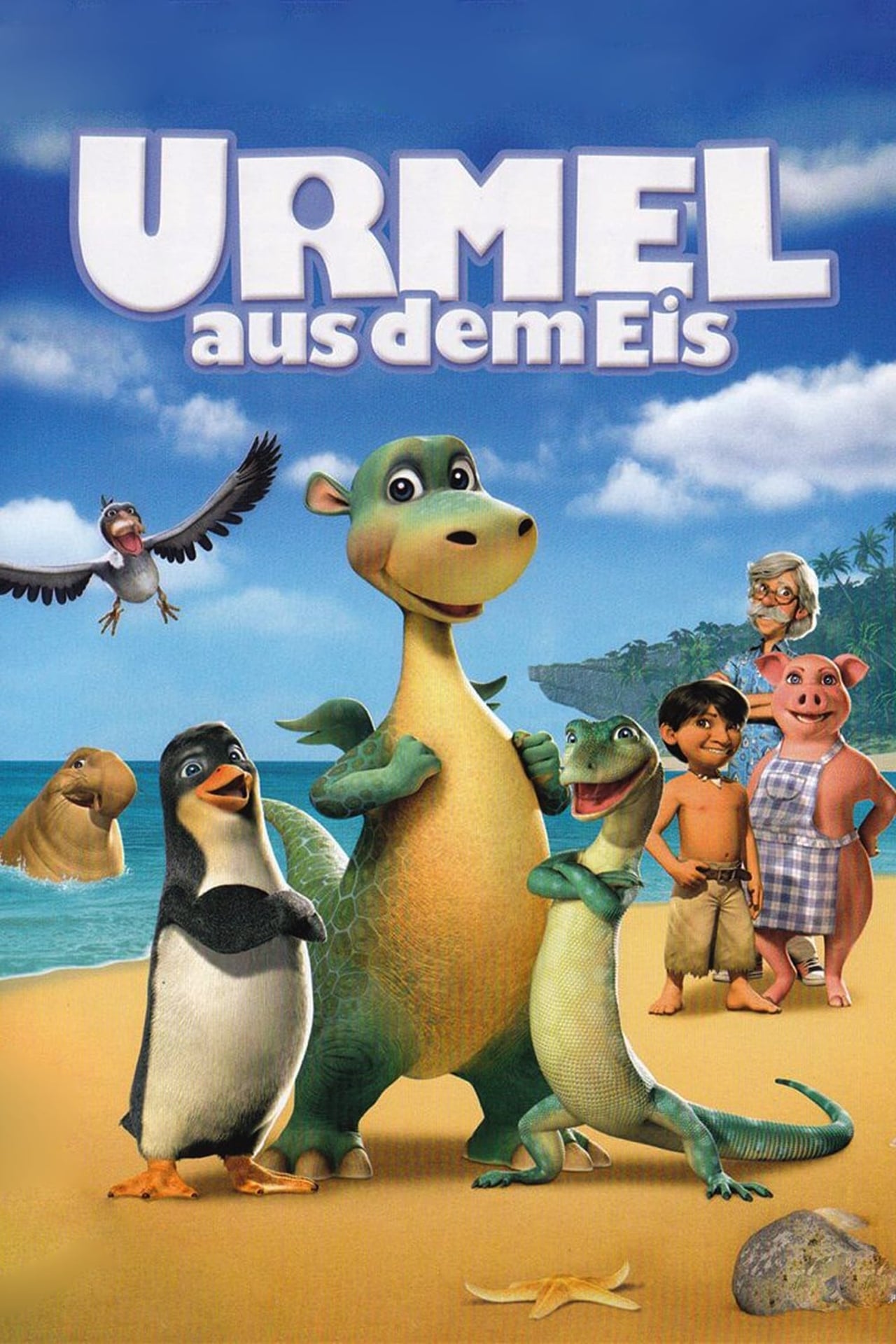 Urmel aus dem Eis (2006) (Impy's Island 2006) 448Kbps 25Fps 48Khz 5.1Ch DVD Turkish Audio TAC