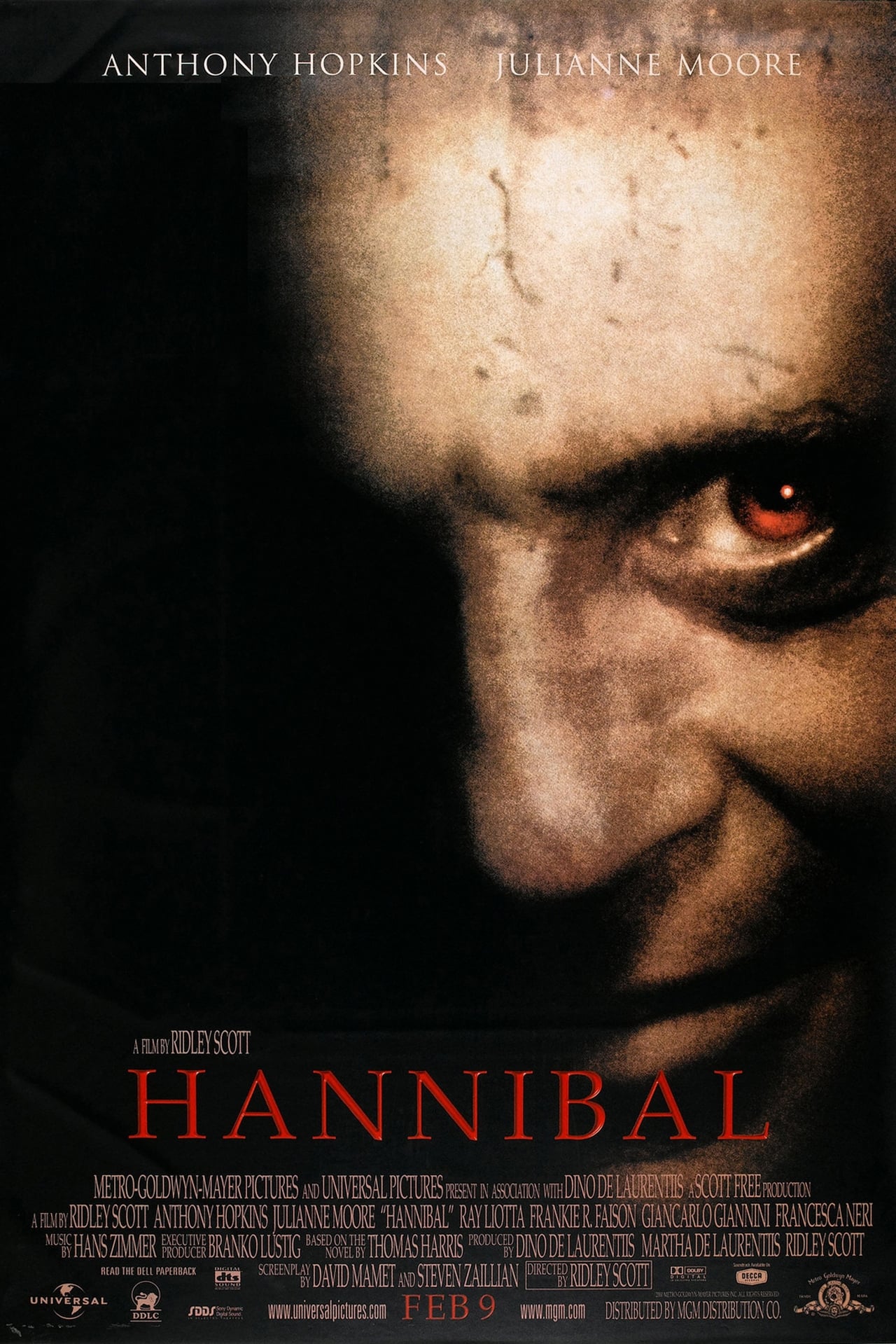 Hannibal (2001) 640Kbps 23.976Fps 48Khz 2.0Ch BluRay Turkish Audio TAC