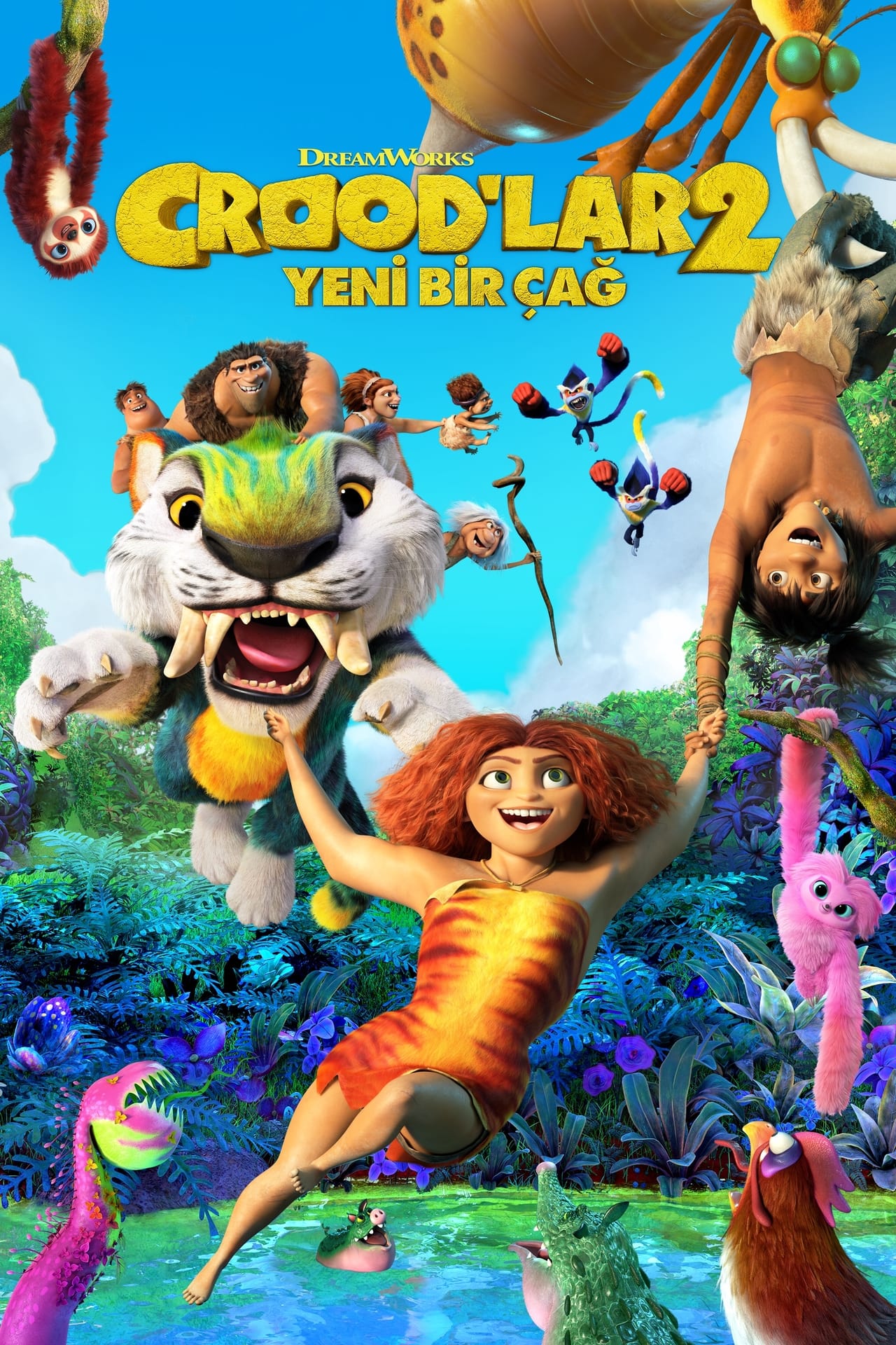 The Croods: A New Age (2020) 640Kbps 23.976Fps 48Khz 5.1Ch DD+ NF E-AC3 Turkish Audio TAC