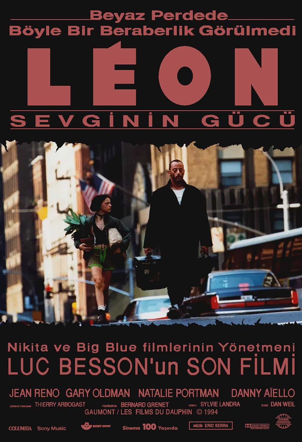 Léon: The Professional (1994) Extended Edition 192Kbps 23.976Fps 48Khz 2.0Ch DigitalTV Turkish Audio TAC