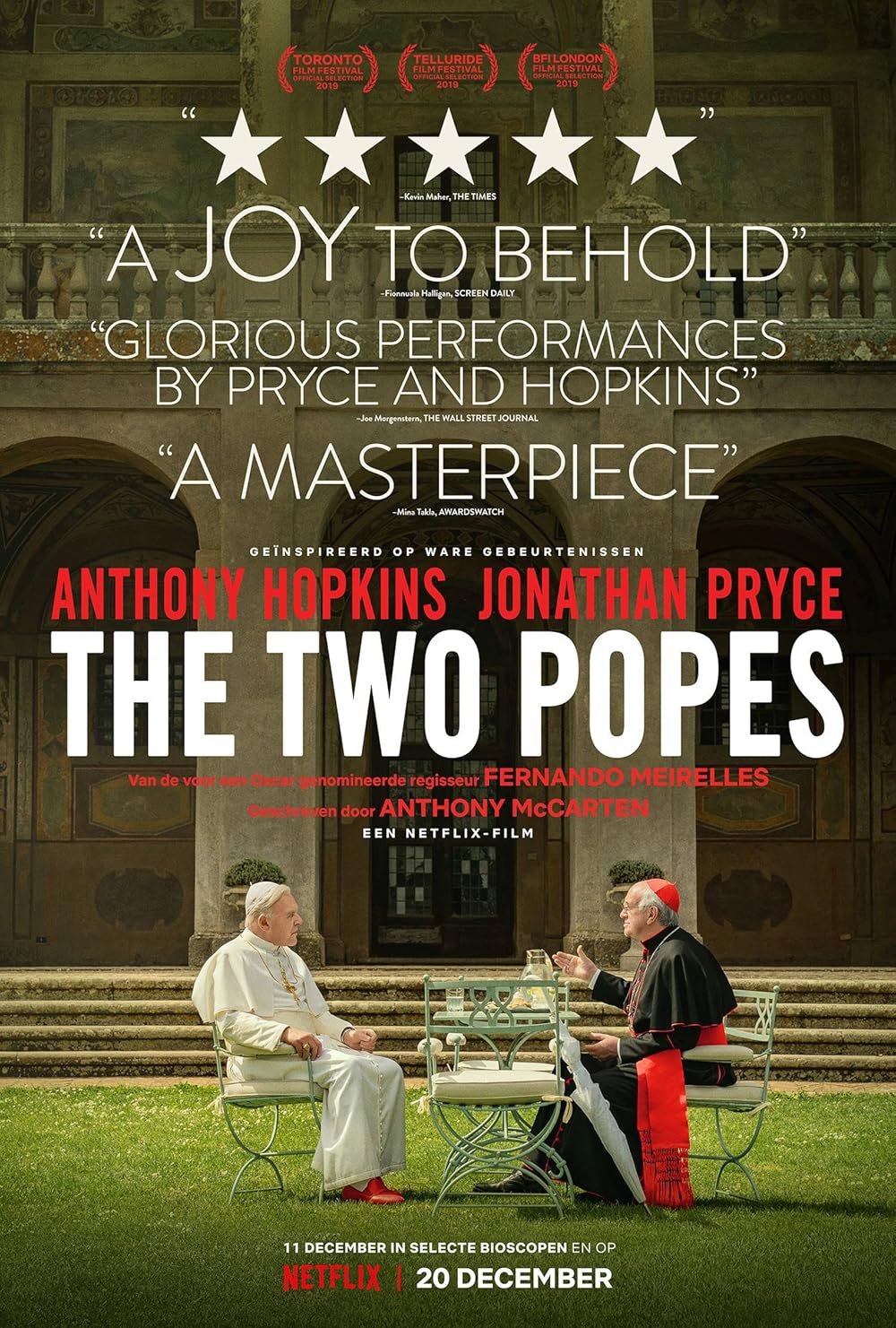 The Two Popes (2019) 640Kbps 24Fps 48Khz 5.1Ch DD+ NF E-AC3 Turkish Audio TAC