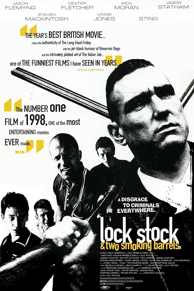 Lock, Stock and Two Smoking Barrels (1998) 640Kbps 23.976Fps 48Khz 5.1Ch DD+ NF E-AC3 Turkish Audio TAC