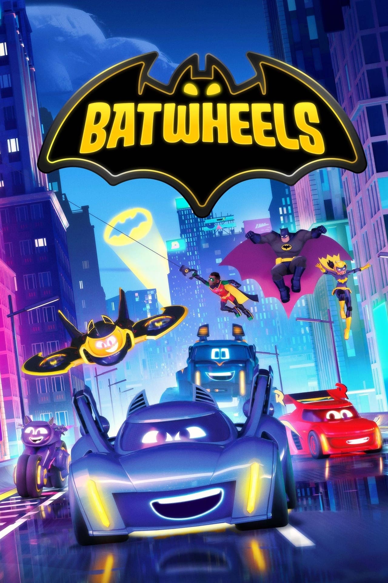 Batwheels (2022) S1 EP01&EP19 128Kbps 23.976Fps 48Khz 2.0Ch DD+ NF E-AC3 Turkish Audio TAC