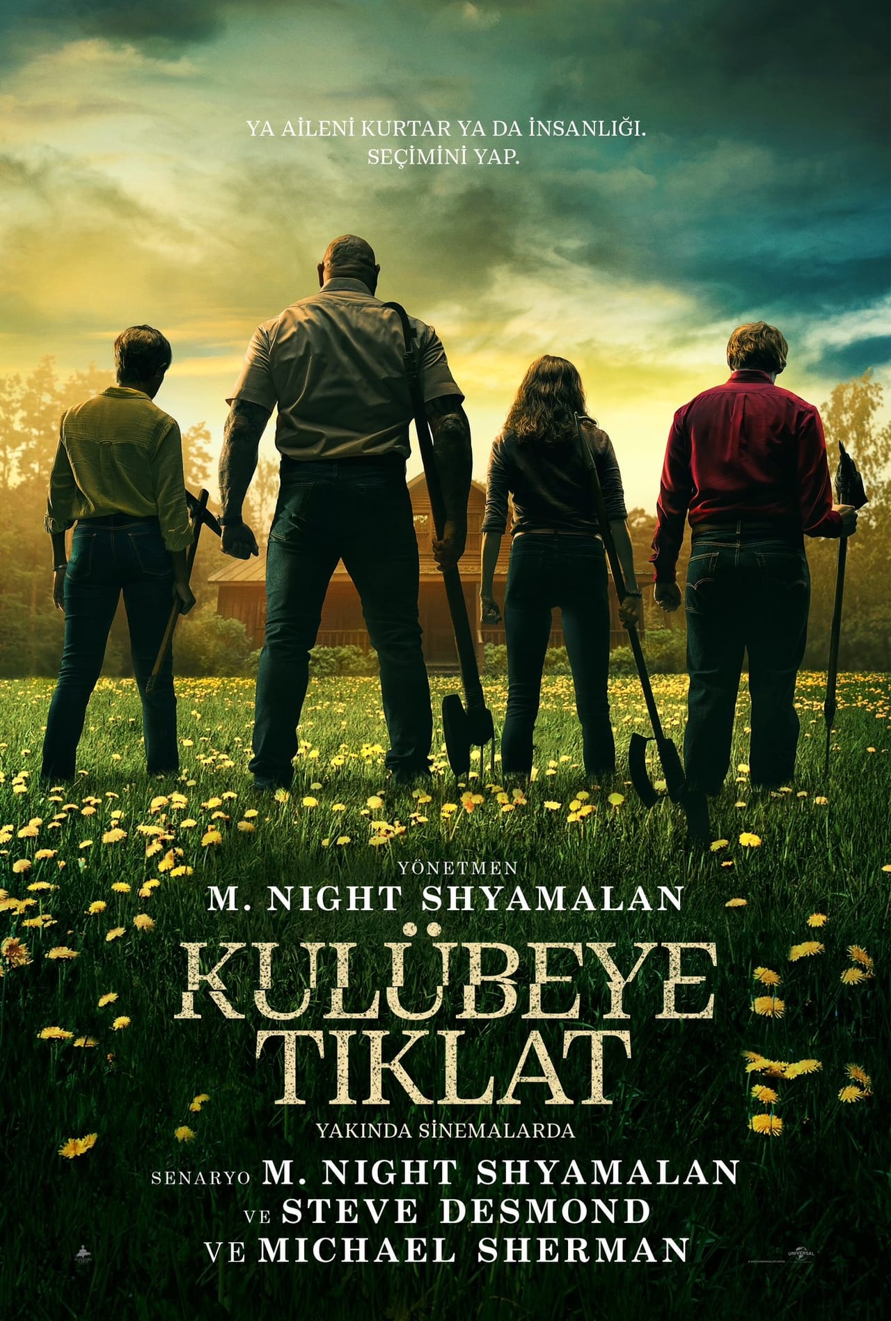 Knock at the Cabin (2023) 640Kbps 23.976Fps 48Khz 5.1Ch DD+ NF E-AC3 Turkish Audio TAC