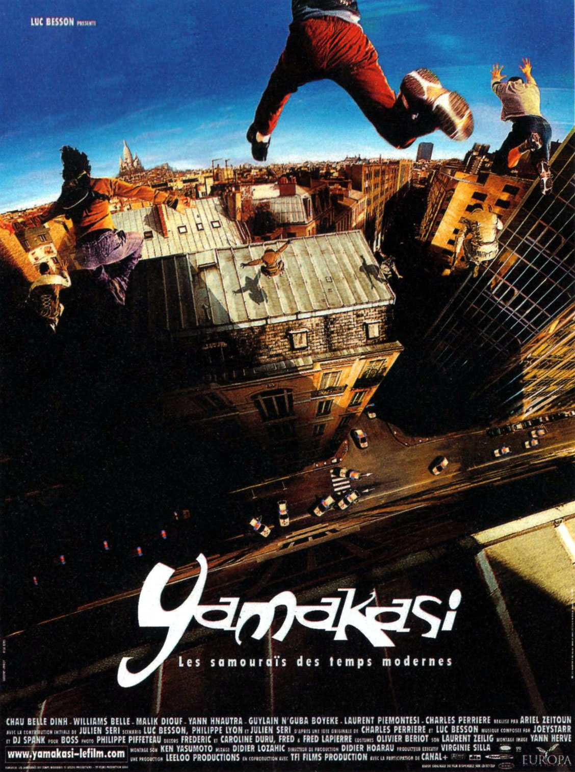 Yamakasi (2001) 192Kbps 24Fps 48Khz 2.0Ch DVD Turkish Audio TAC