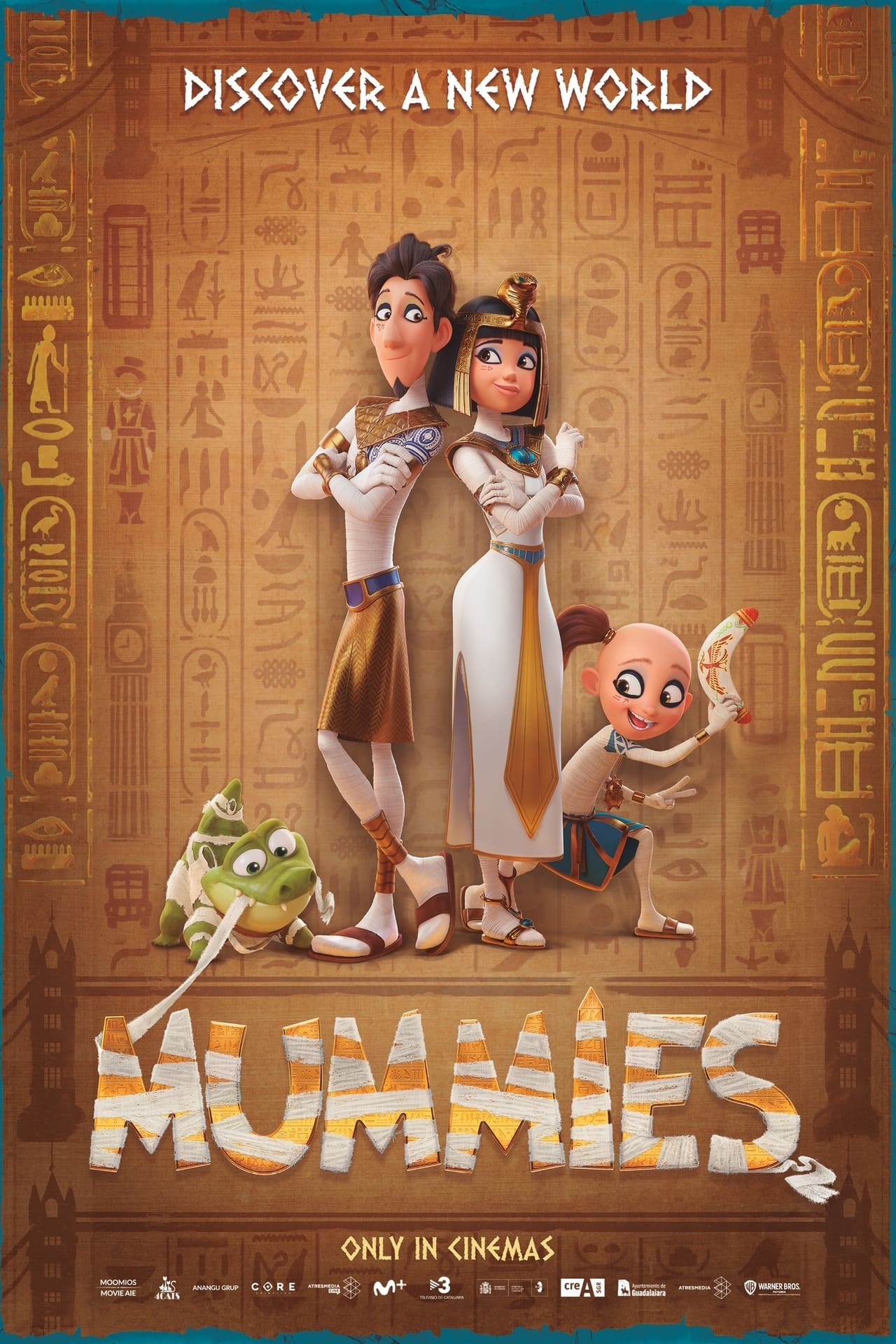 Mummies (2023) 384Kbps 23.976Fps 48Khz 5.1Ch iTunes Turkish Audio TAC