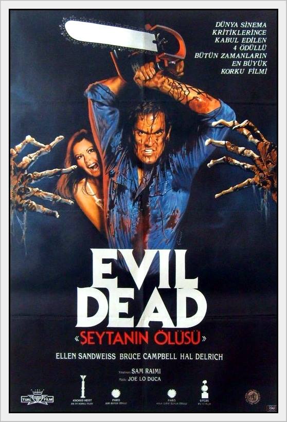 The Evil Dead (1981) 192Kbps 23.976Fps 48Khz 2.0Ch VHS Turkish Audio TAC