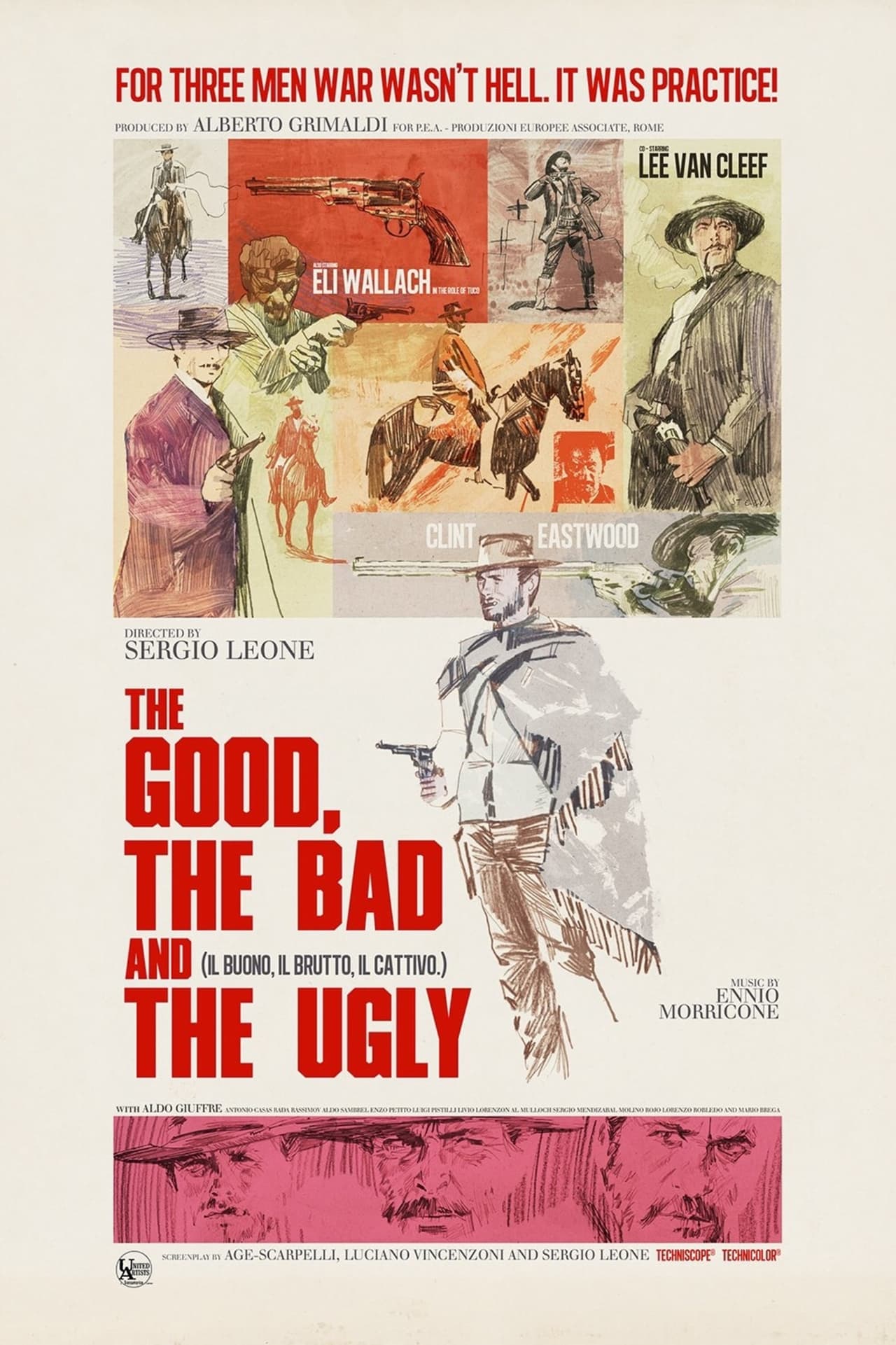 The Good, the Bad and the Ugly (1966) Extended Cut 192Kbps 23.976Fps 48Khz 2.0Ch iTunes Turkish Audio TAC