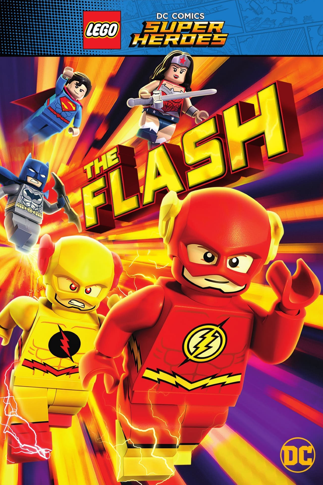 Lego DC Comics Super Heroes: The Flash (2018) 192Kbps 23.976Fps 48Khz 2.0Ch DVD Turkish Audio TAC
