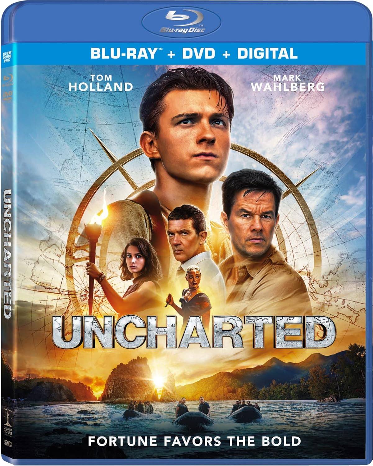 Uncharted (2022) 640Kbps 23.976Fps 48Khz 5.1Ch BluRay Turkish Audio TAC