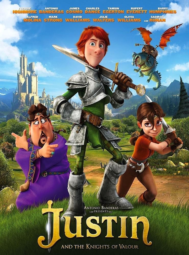 Justin and the Knights of Valour (2013) 192Kbps 23.976Fps 48Khz 2.0Ch DigitalTV Turkish Audio TAC
