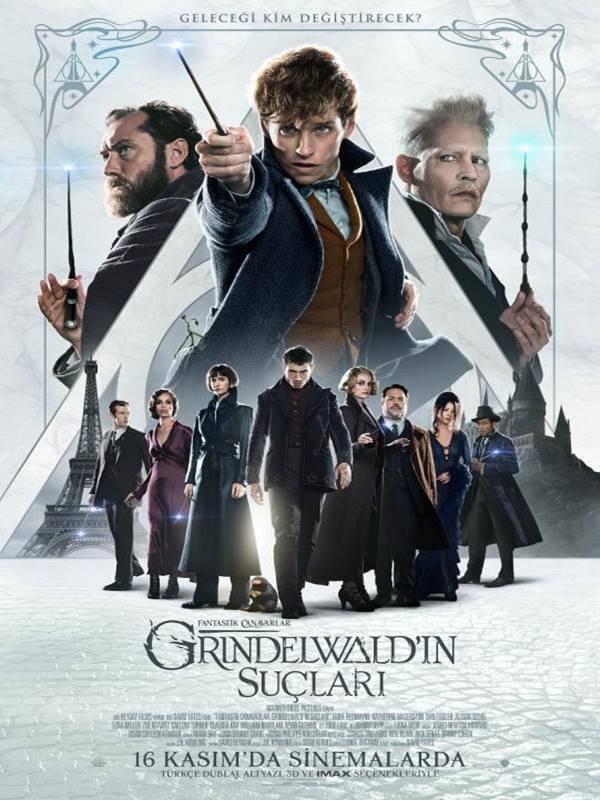 Fantastic Beasts: The Crimes of Grindelwald (2018) 384Kbps 23.976Fps 48Khz 5.1Ch DVD Turkish Audio TAC