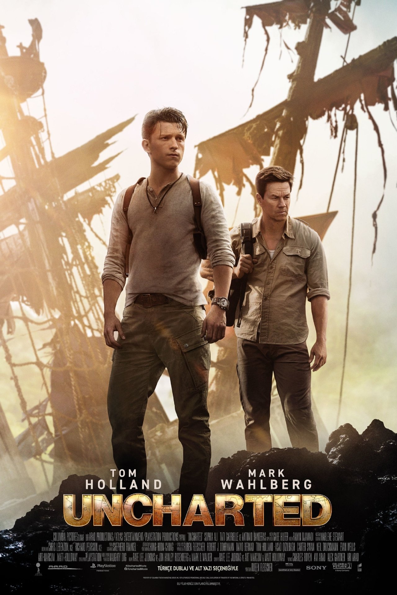 Uncharted (2022) 640Kbps 23.976Fps 48Khz 5.1Ch DD+ AMZN E-AC3 Turkish Audio TAC