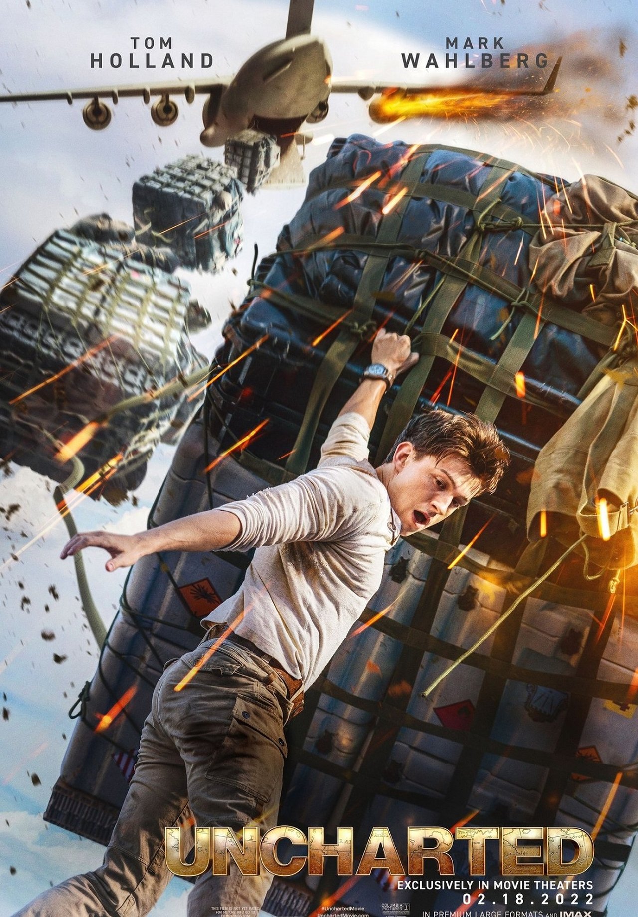 Uncharted (2022) 640Kbps 23.976Fps 48Khz 5.1Ch DD+ NF E-AC3 Turkish Audio TAC
