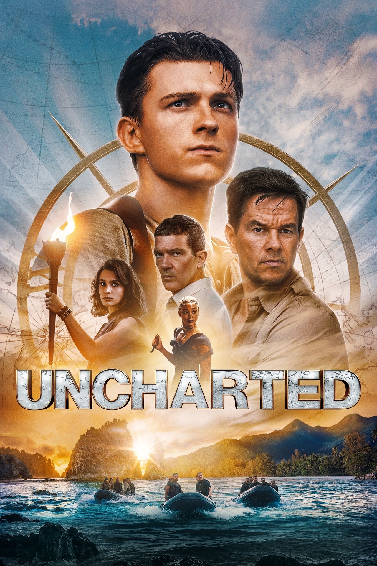 Uncharted (2022) 224Kbps 23.976Fps 48Khz 2.0Ch DD+ AMZN E-AC3 Turkish Audio TAC